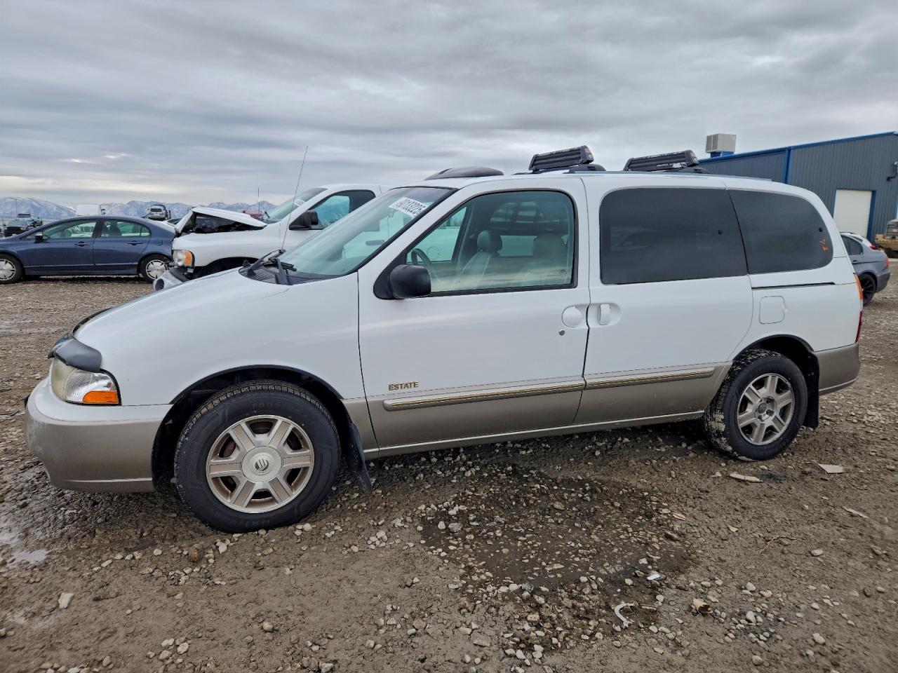 2001 Mercury Villager Estate Белый vin: 4M2ZV14T61DJ12339