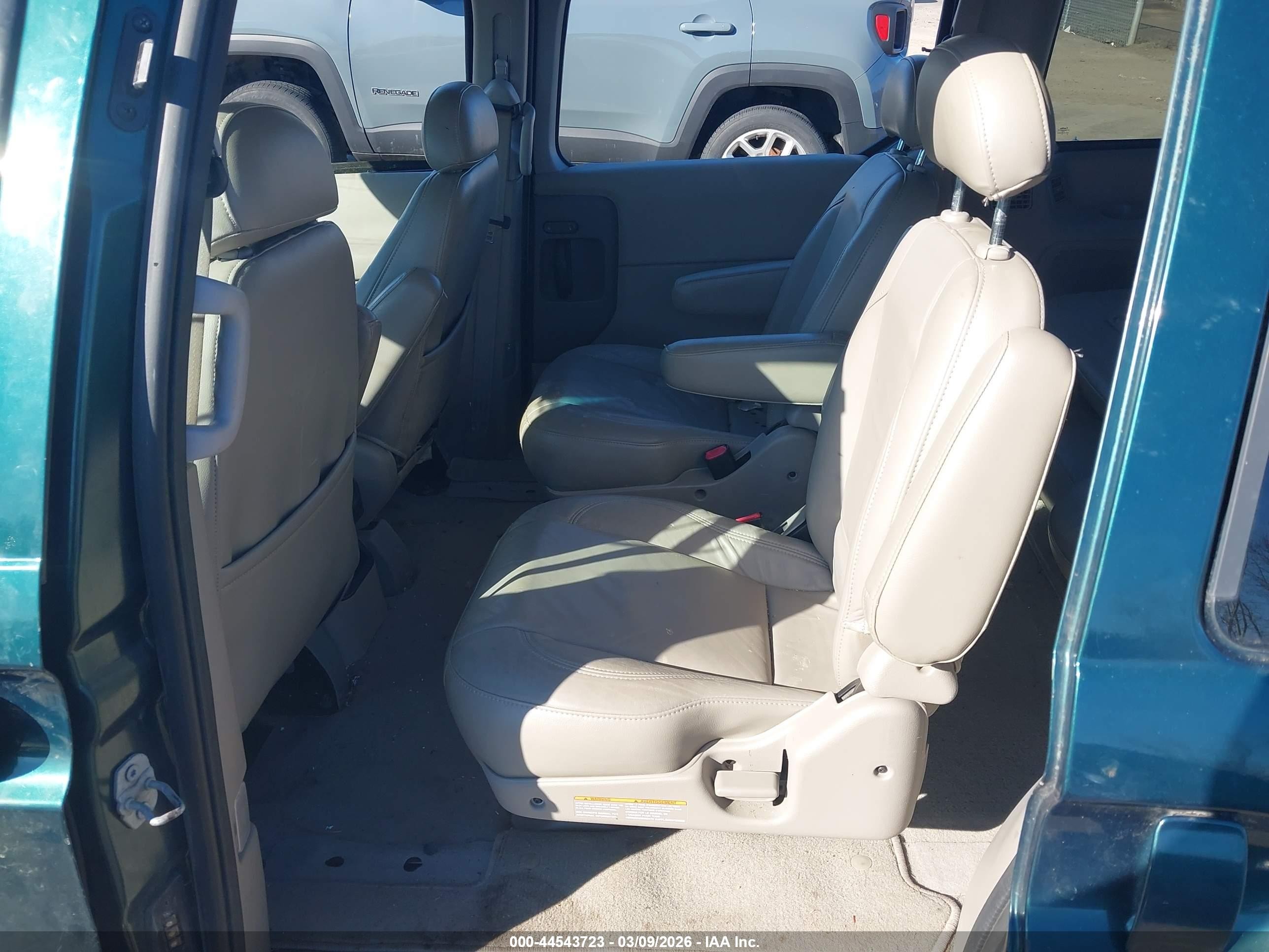 2002 Mercury Villager Estate Green vin: 4M2ZV14T82DJ16538