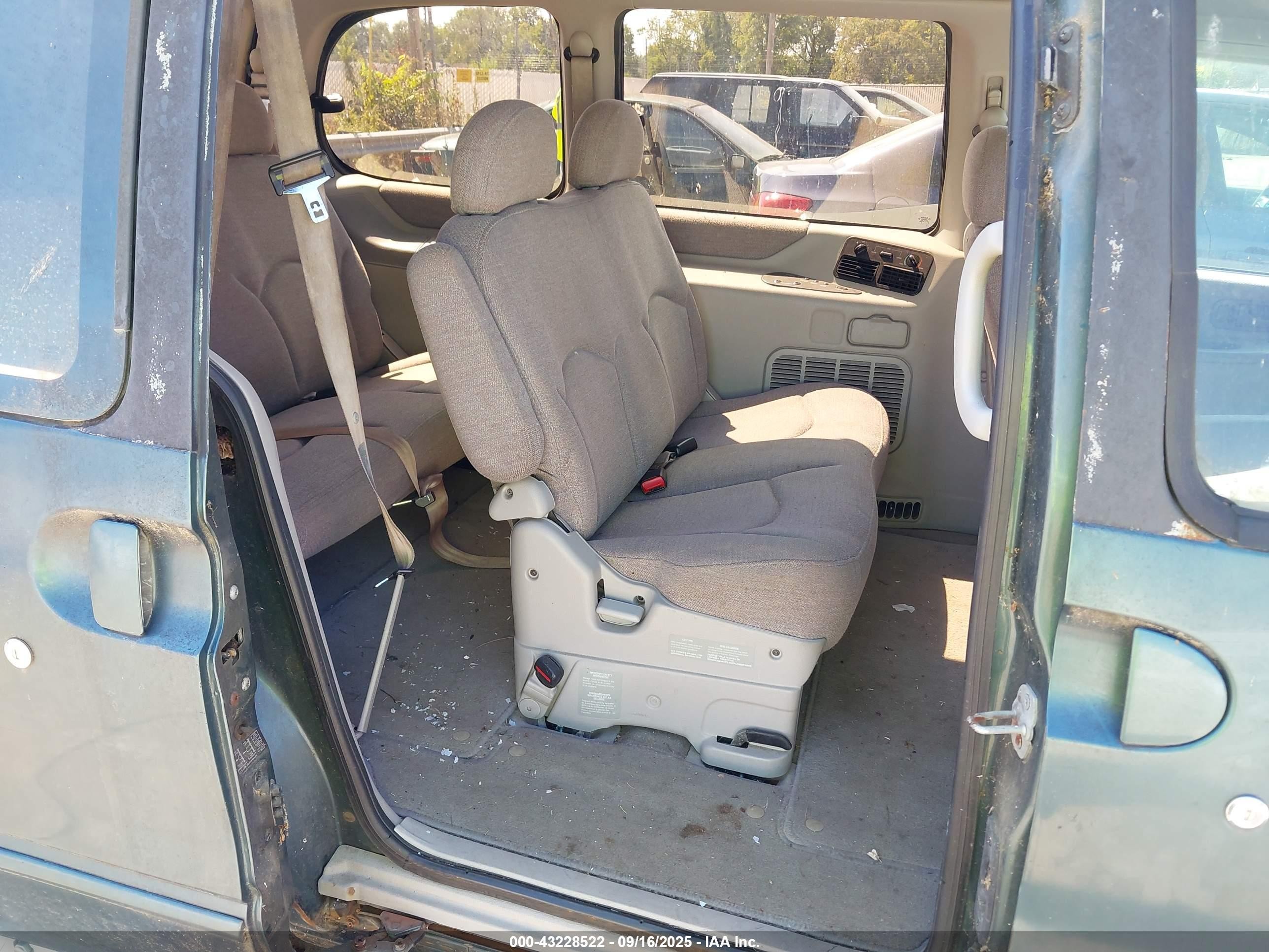 1997 Nissan Quest Gxe/xe Green vin: 4N2DN1110VD844956