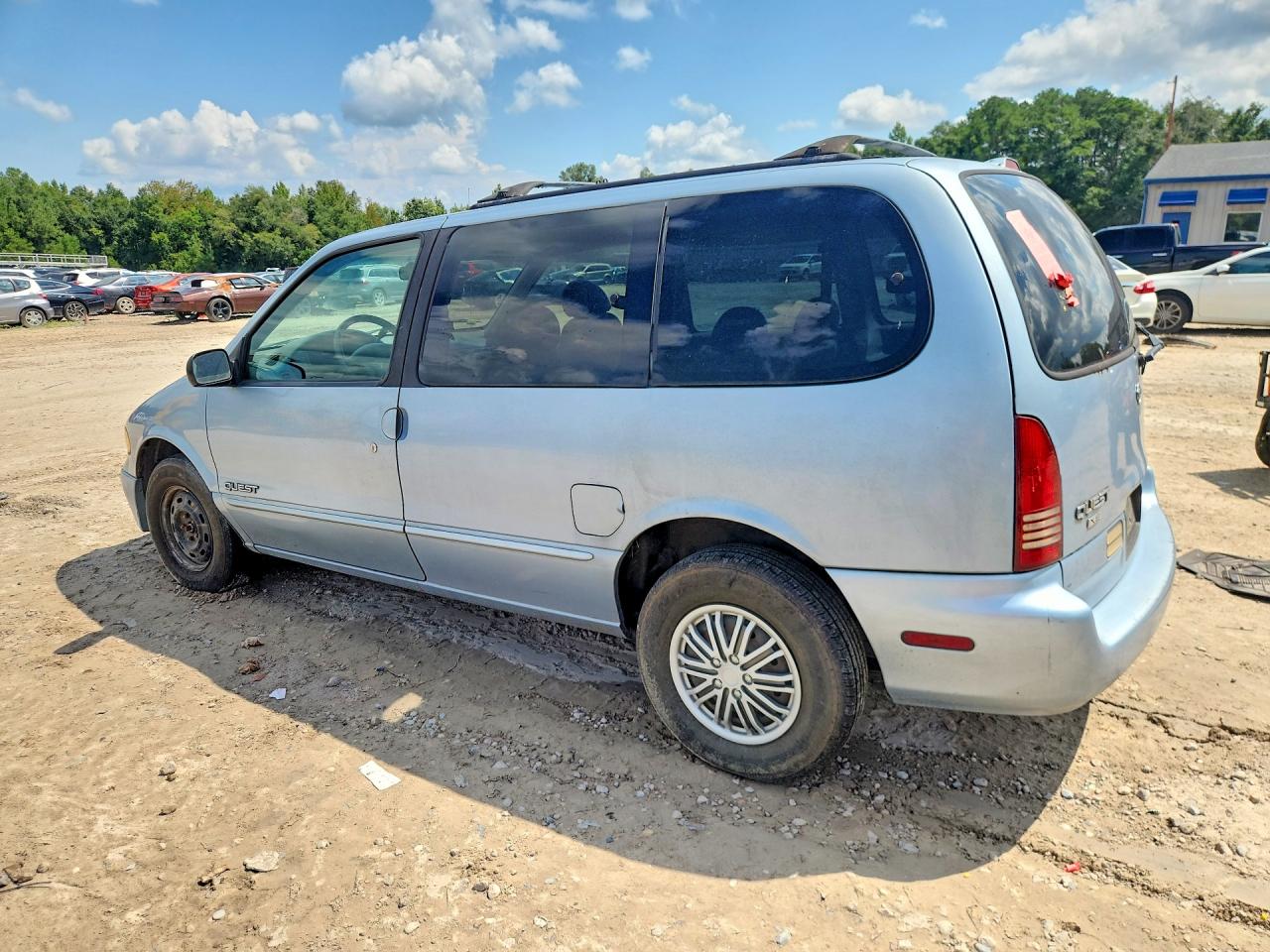 1998 Nissan Quest Xe Blue vin: 4N2DN1111WD801258