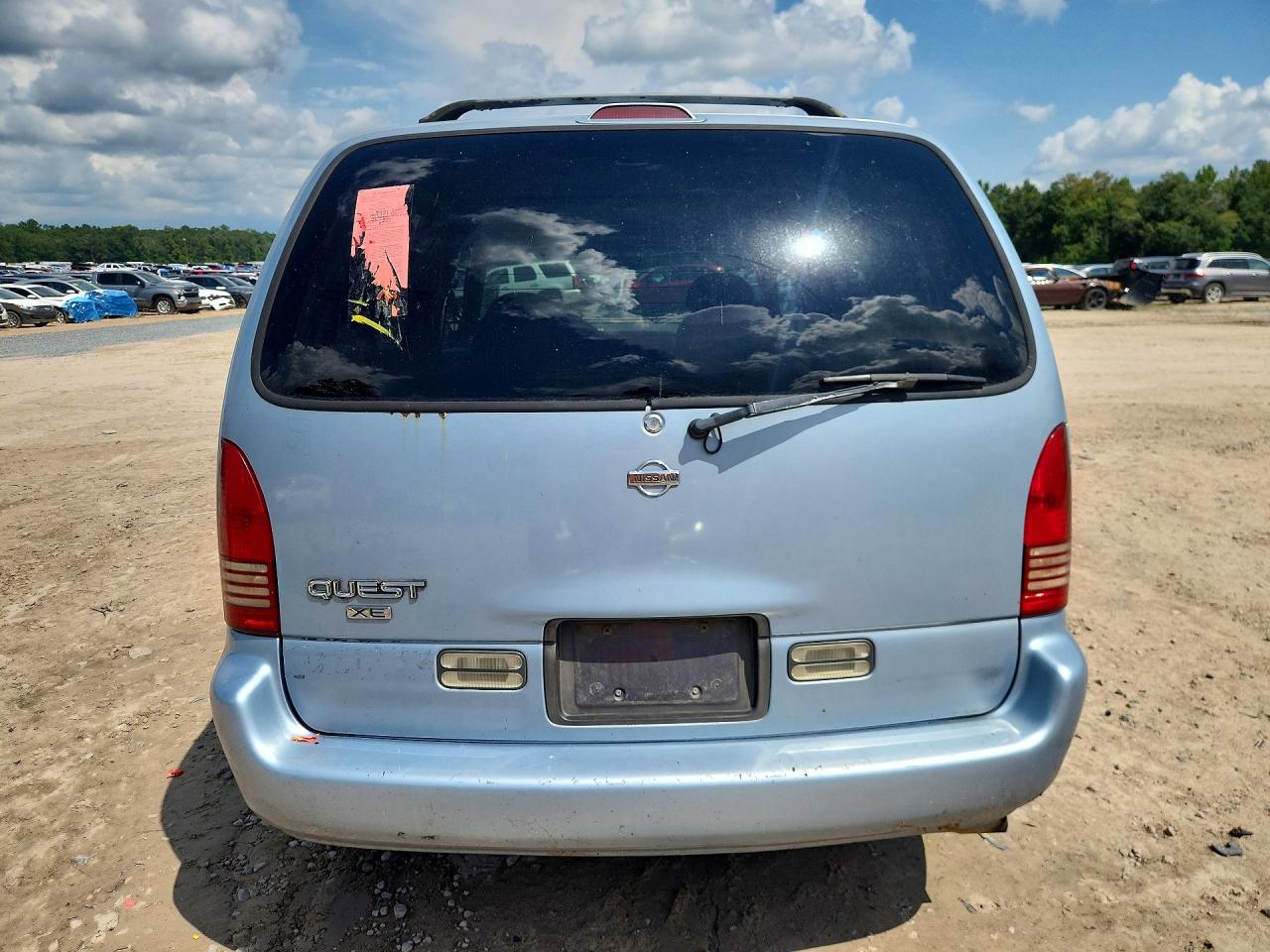 1998 Nissan Quest Xe Blue vin: 4N2DN1111WD801258