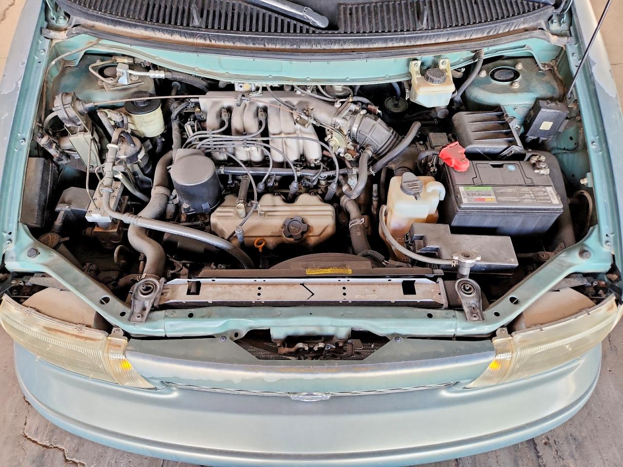 1997 Nissan Quest Xe Green vin: 4N2DN1113VD834826