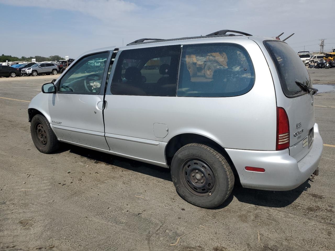 1997 Nissan Quest Xe Silver vin: 4N2DN1114VD818165