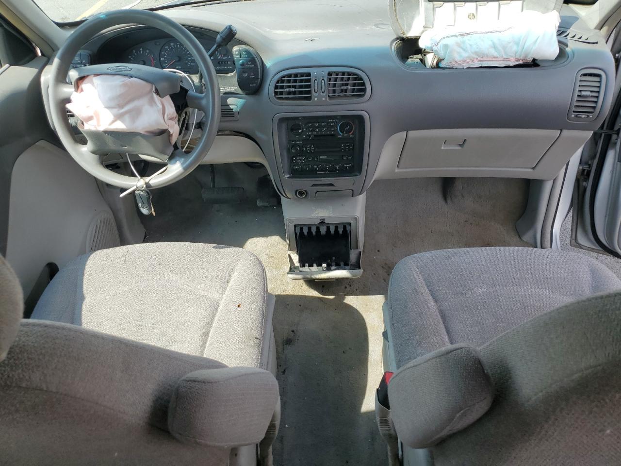 1997 Nissan Quest Xe Silver vin: 4N2DN1114VD818165