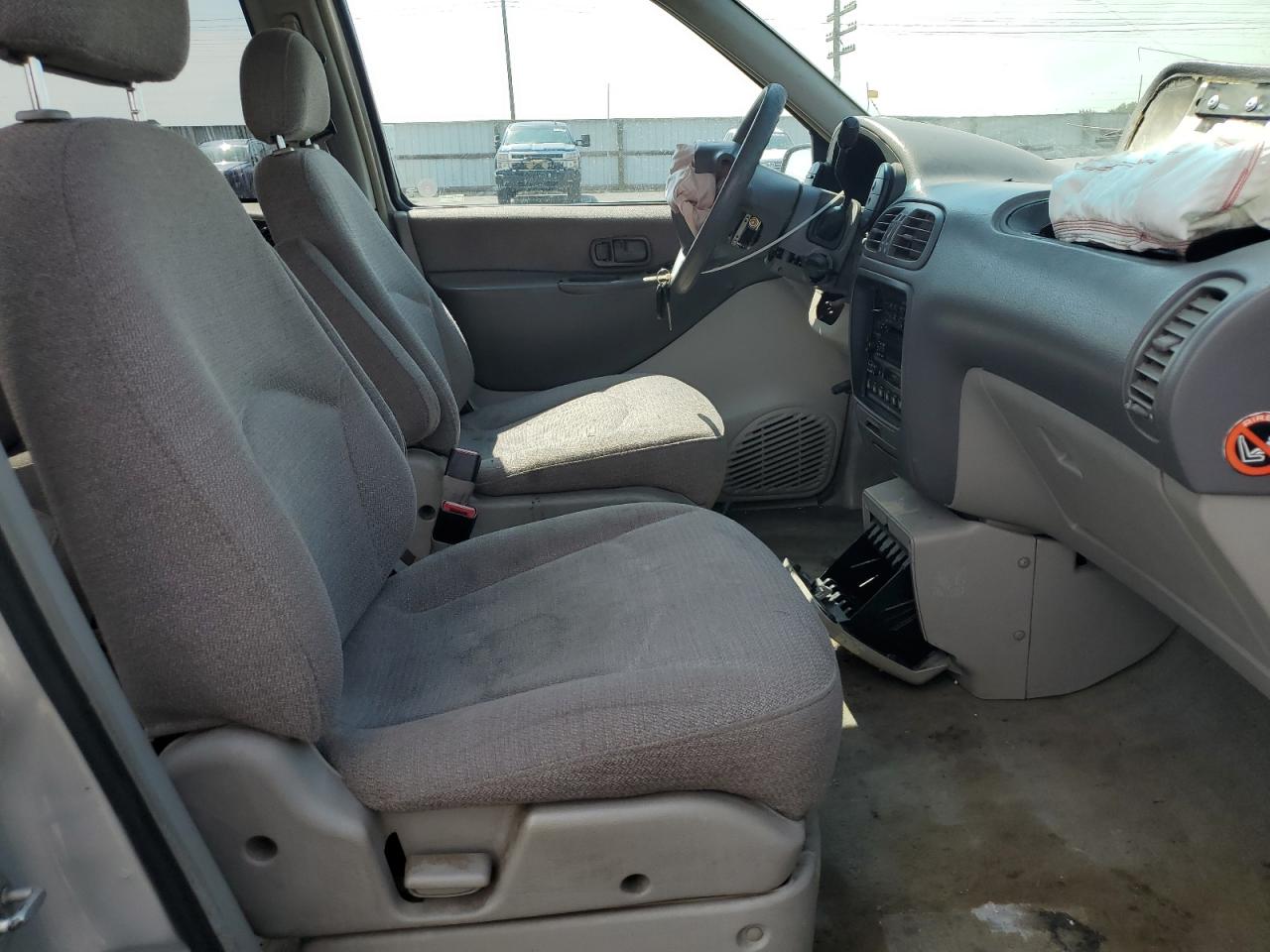 1997 Nissan Quest Xe Silver vin: 4N2DN1114VD818165