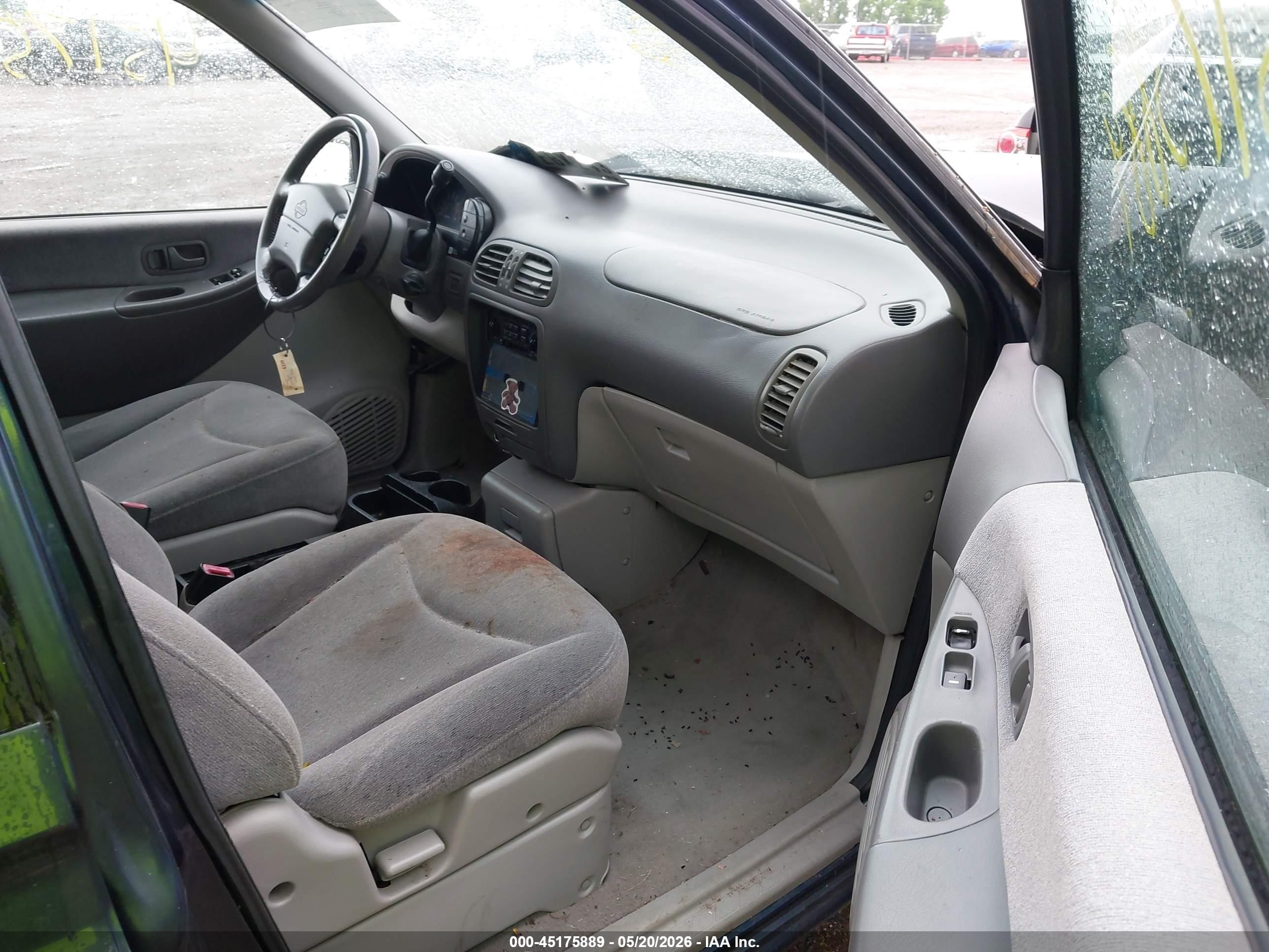 1997 Nissan Quest Gxe/xe Blue vin: 4N2DN1116VD831161