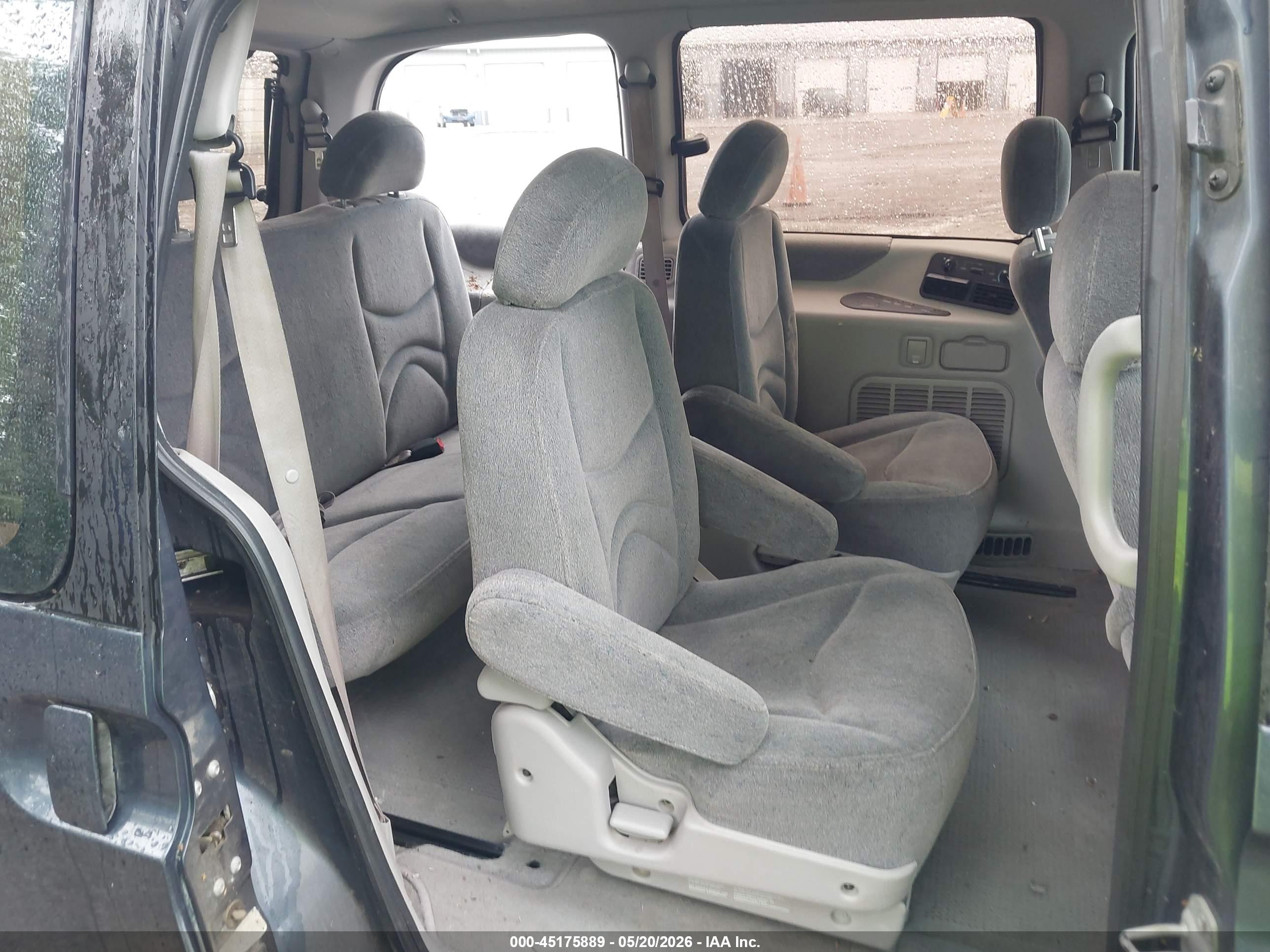 1997 Nissan Quest Gxe/xe Blue vin: 4N2DN1116VD831161