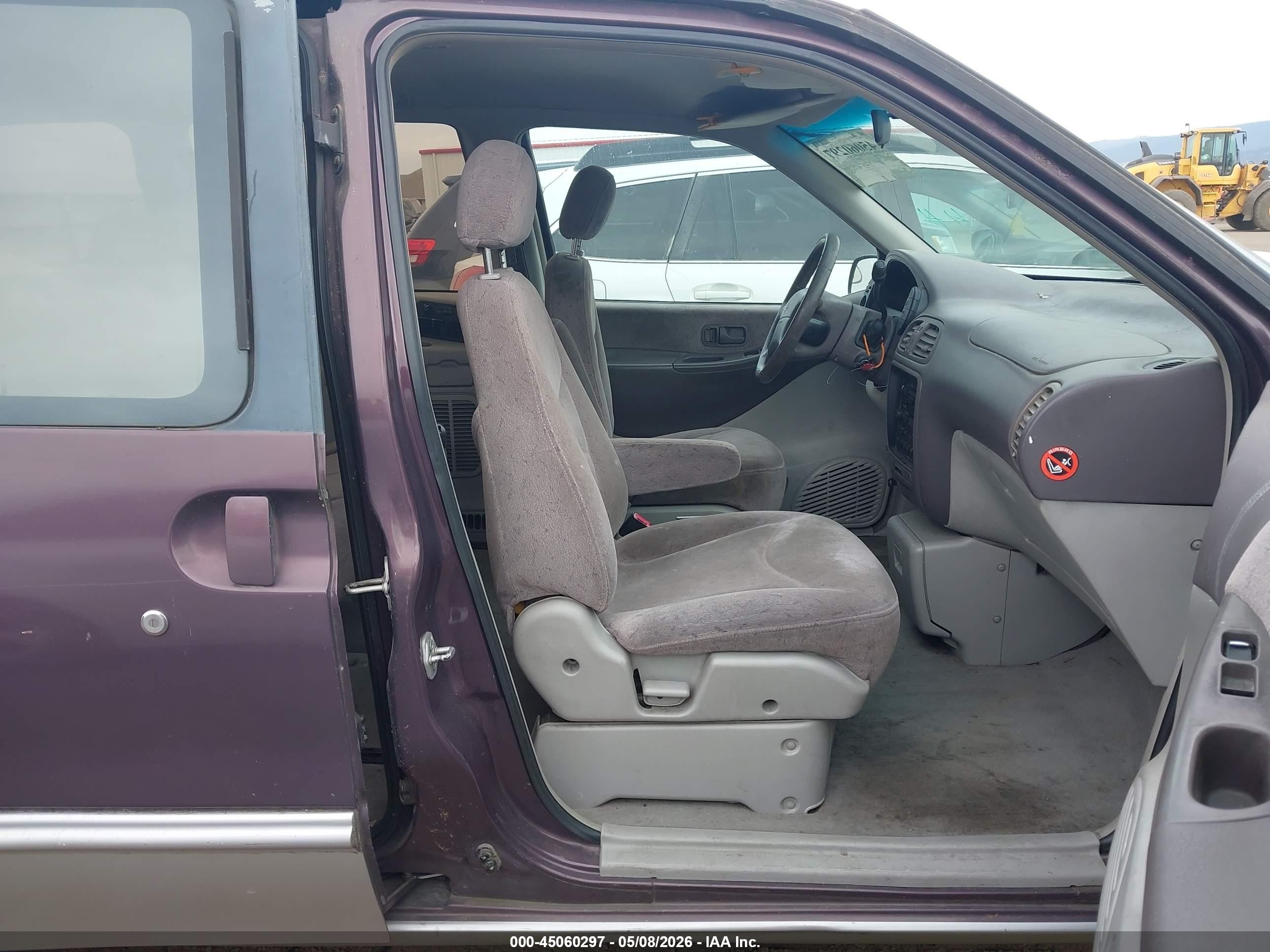 1997 Nissan Quest Gxe/xe Коричневый vin: 4N2DN1119VD807629