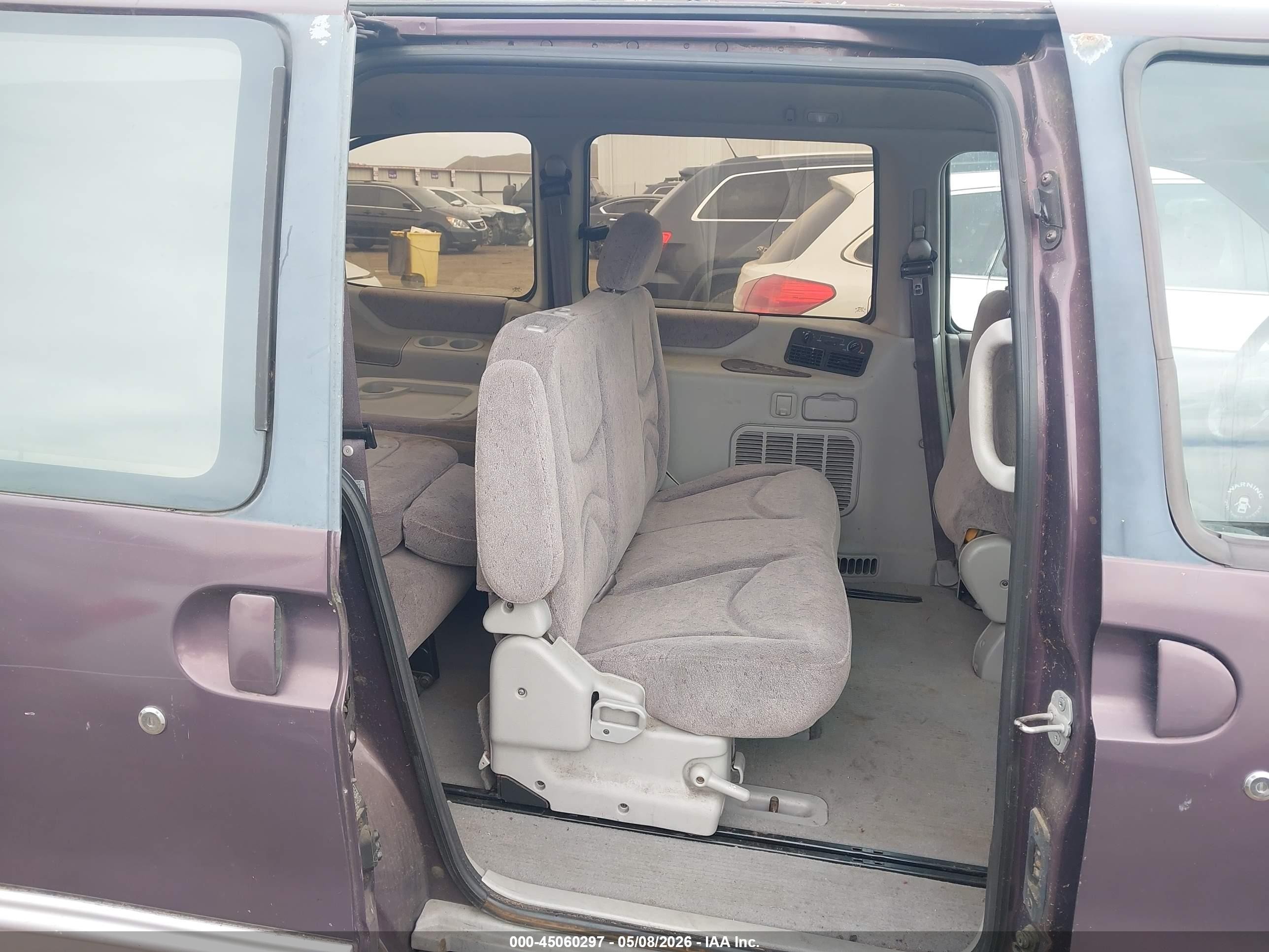 1997 Nissan Quest Gxe/xe Коричневый vin: 4N2DN1119VD807629
