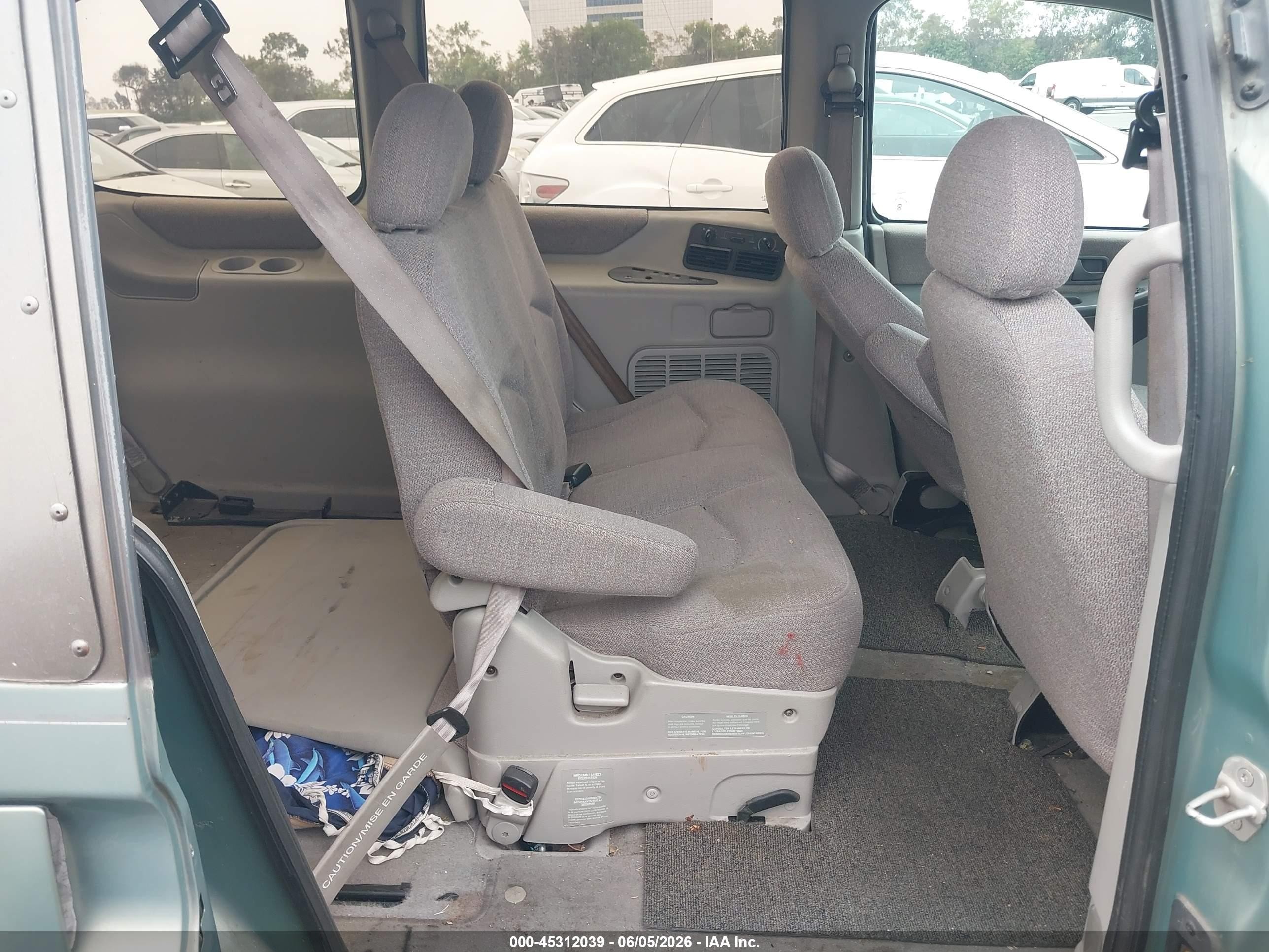 1997 Nissan Quest Gxe/xe Зеленый vin: 4N2DN1119VD833423