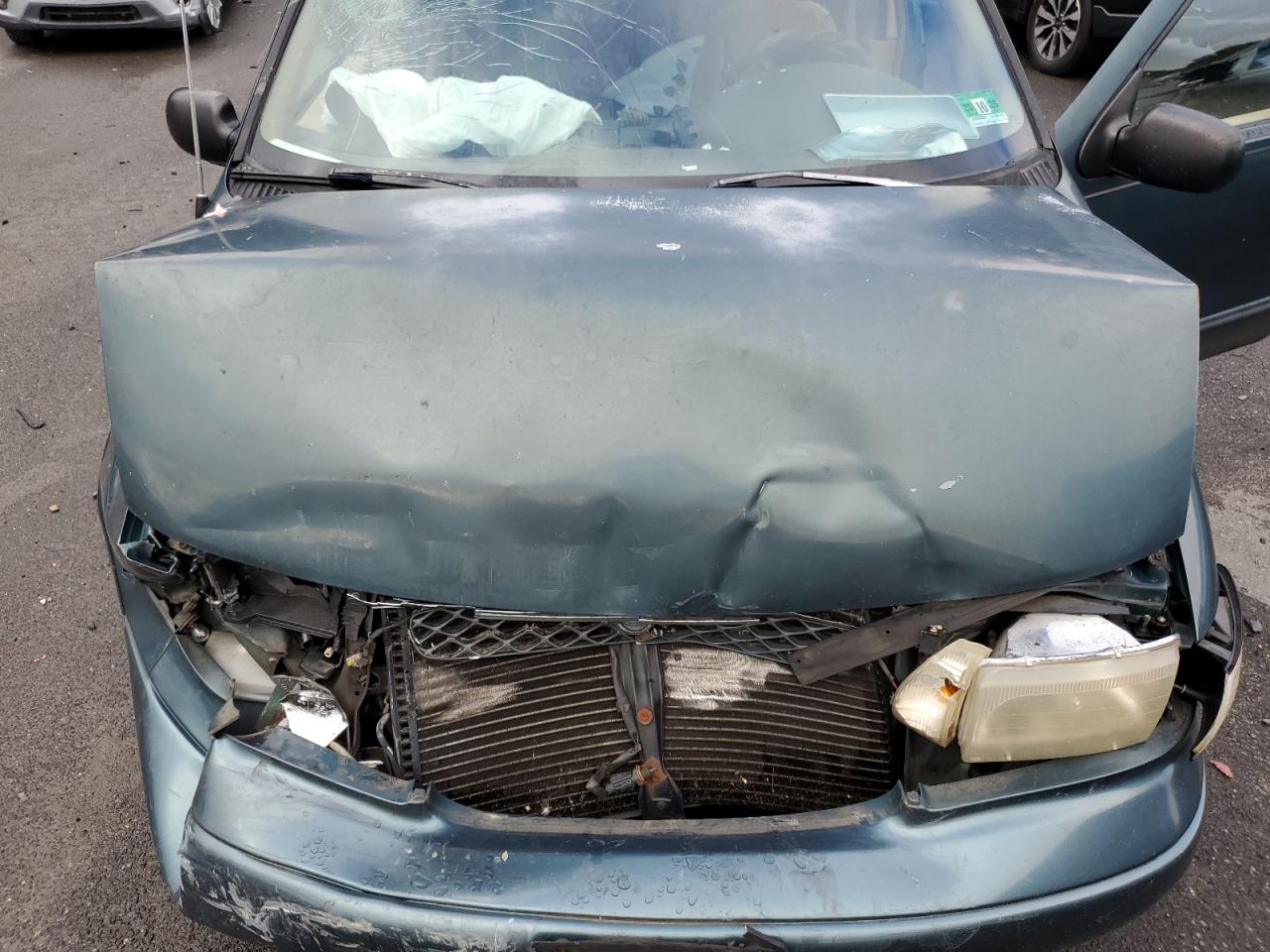 1997 Nissan Quest Xe Бирюзовый vin: 4N2DN111XVD811124