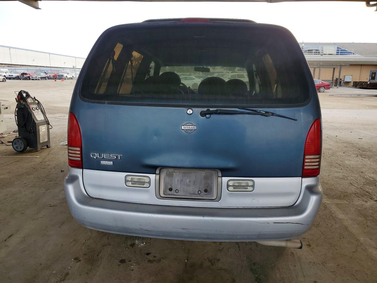1997 Nissan Quest Xe Blue vin: 4N2DN111XVD847377