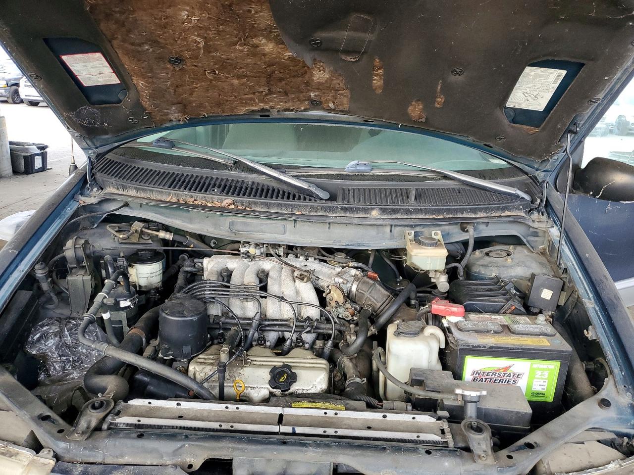 1997 Nissan Quest Xe Blue vin: 4N2DN111XVD847377