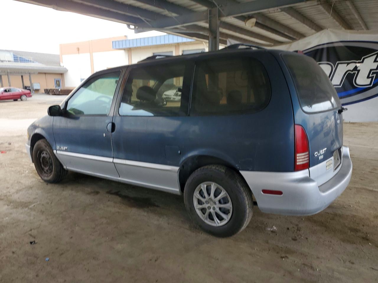 1997 Nissan Quest Xe Blue vin: 4N2DN111XVD847377