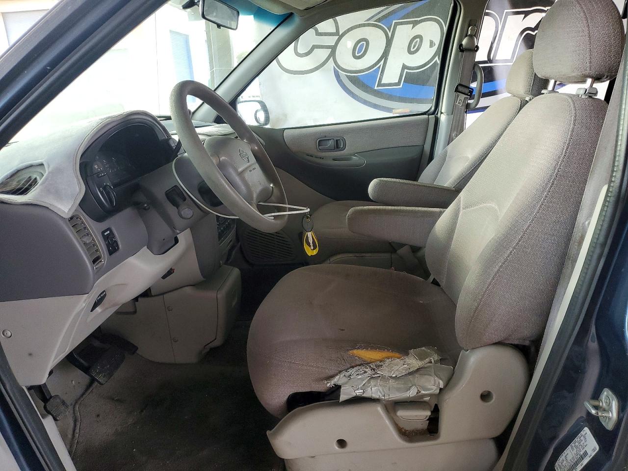1997 Nissan Quest Xe Blue vin: 4N2DN111XVD847377