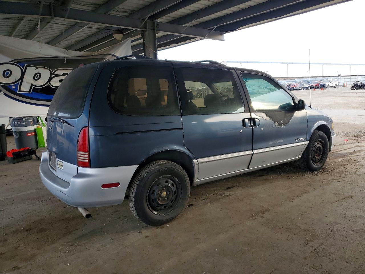 1997 Nissan Quest Xe Blue vin: 4N2DN111XVD847377