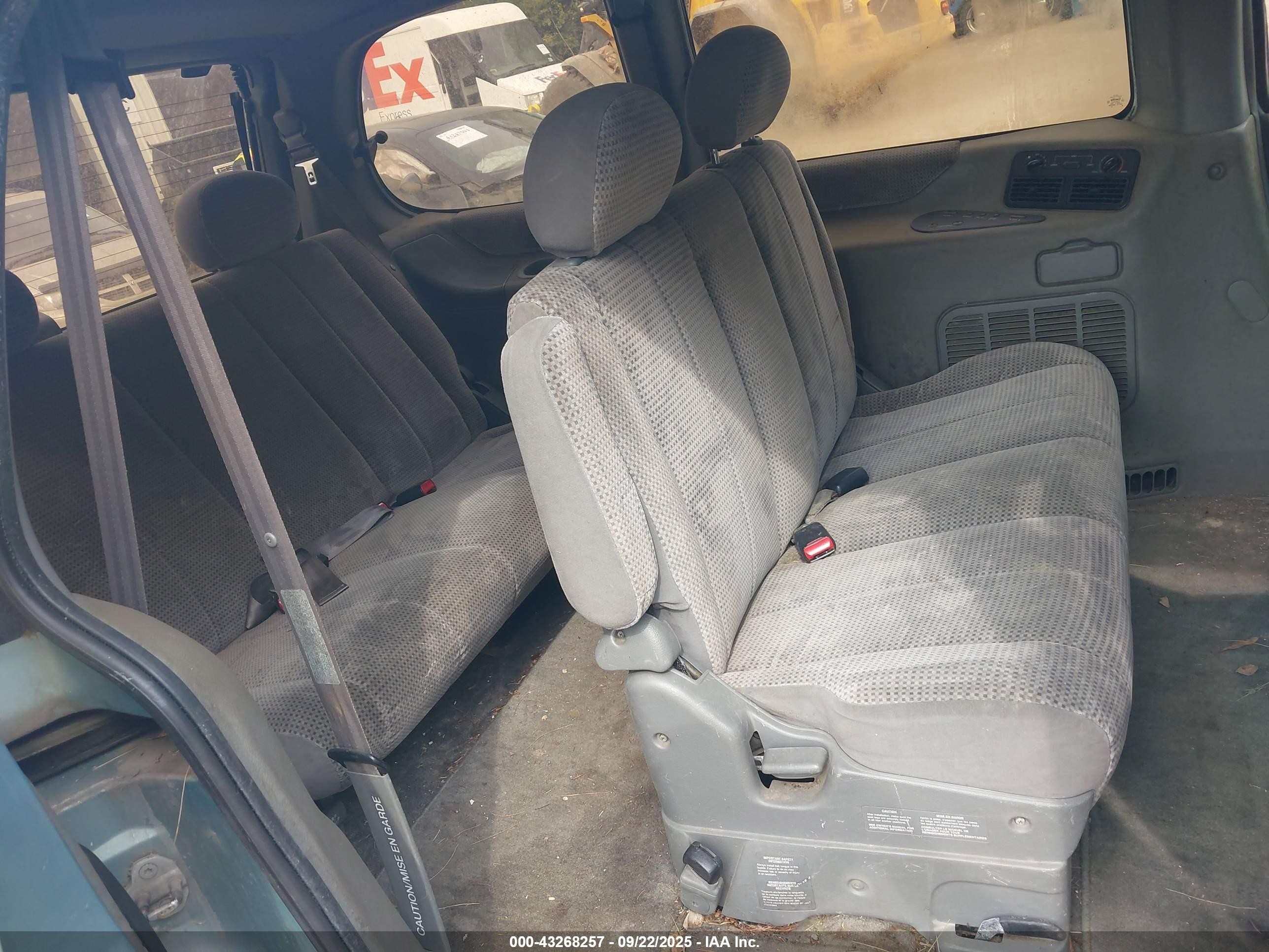 1994 Nissan Quest Xe/gxe Light Blue vin: 4N2DN11W2RD856169