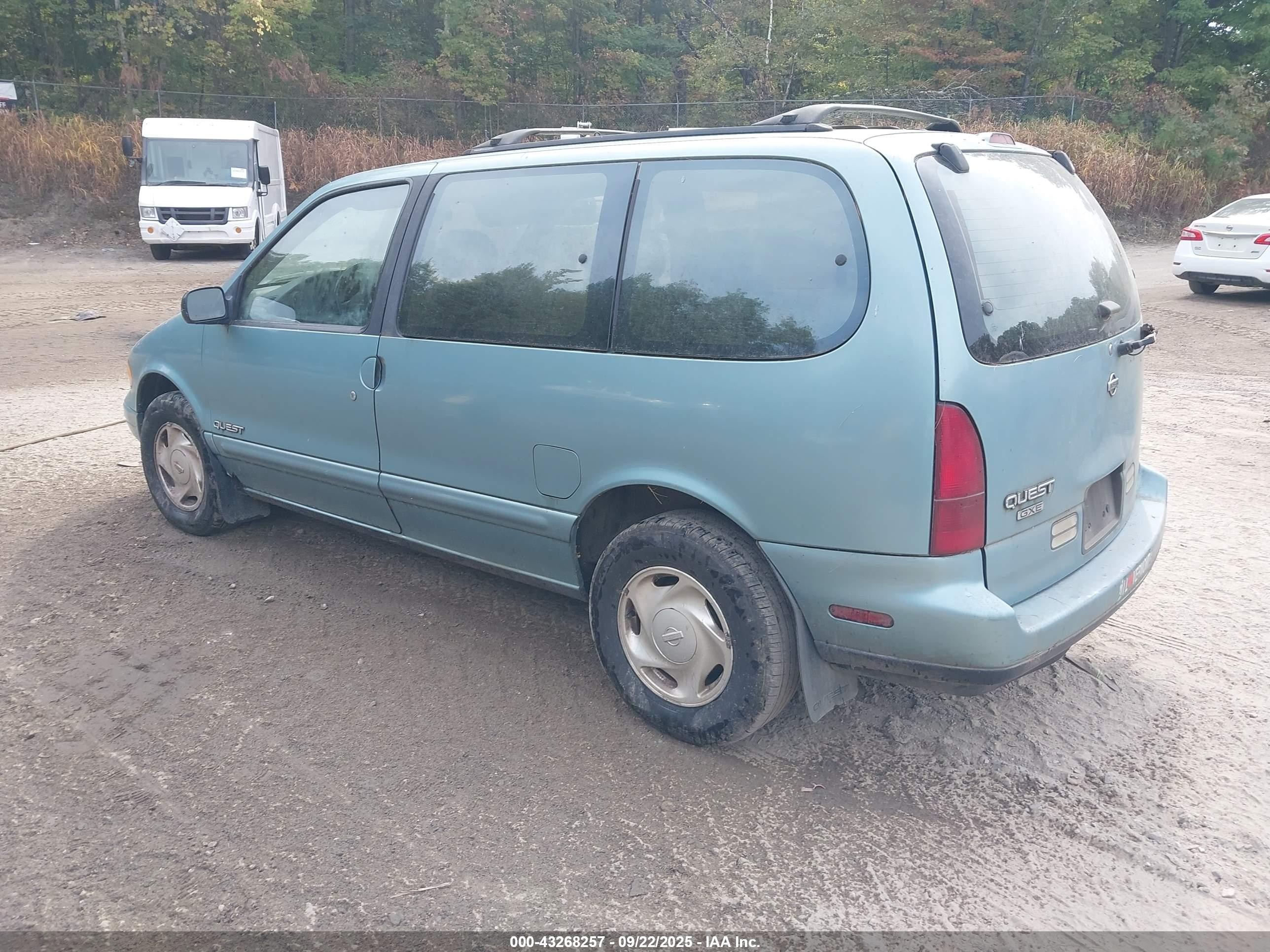 1994 Nissan Quest Xe/gxe Light Blue vin: 4N2DN11W2RD856169