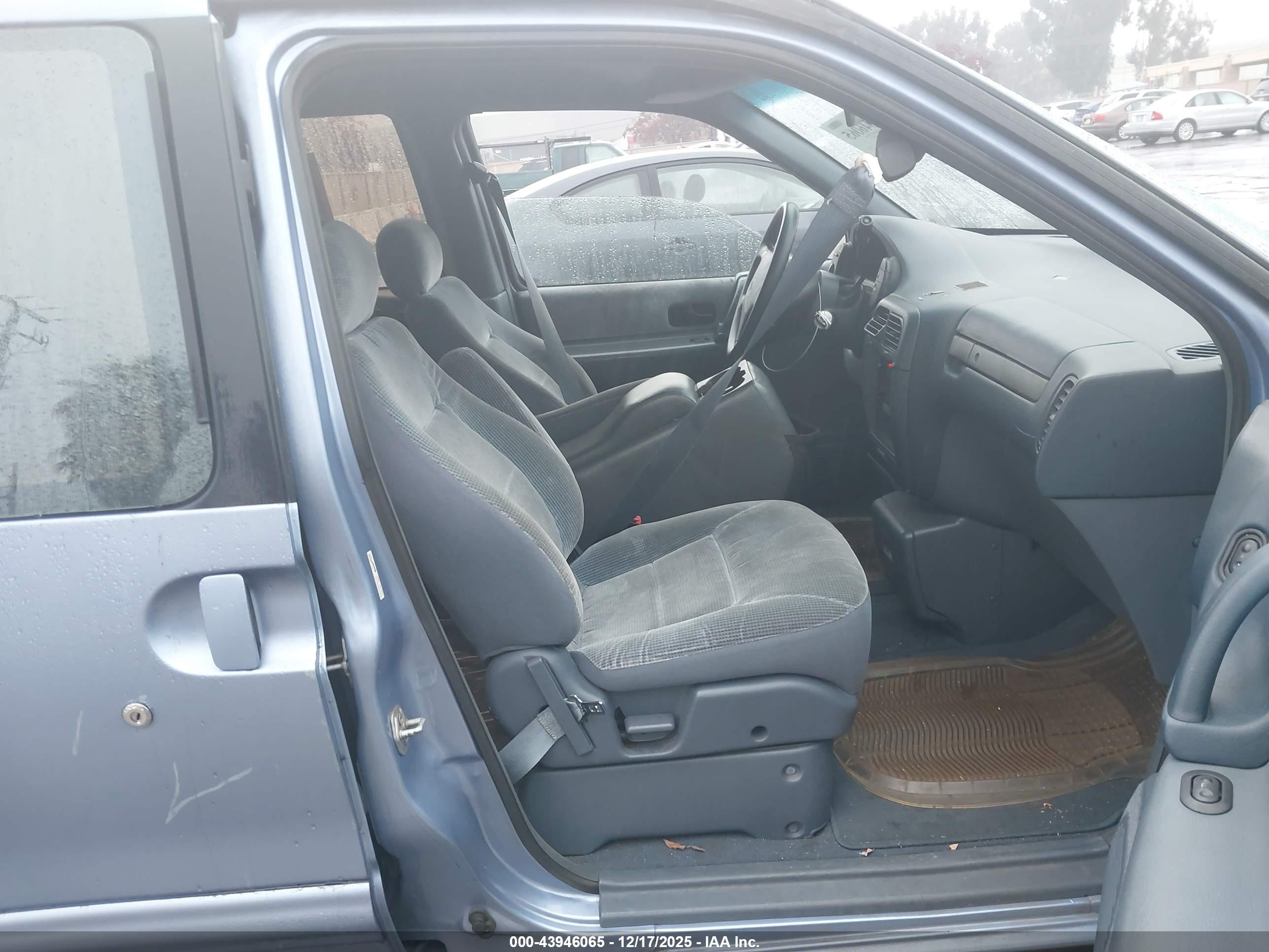 1995 Nissan Quest Xe/gxe Light Blue vin: 4N2DN11W2SD836980