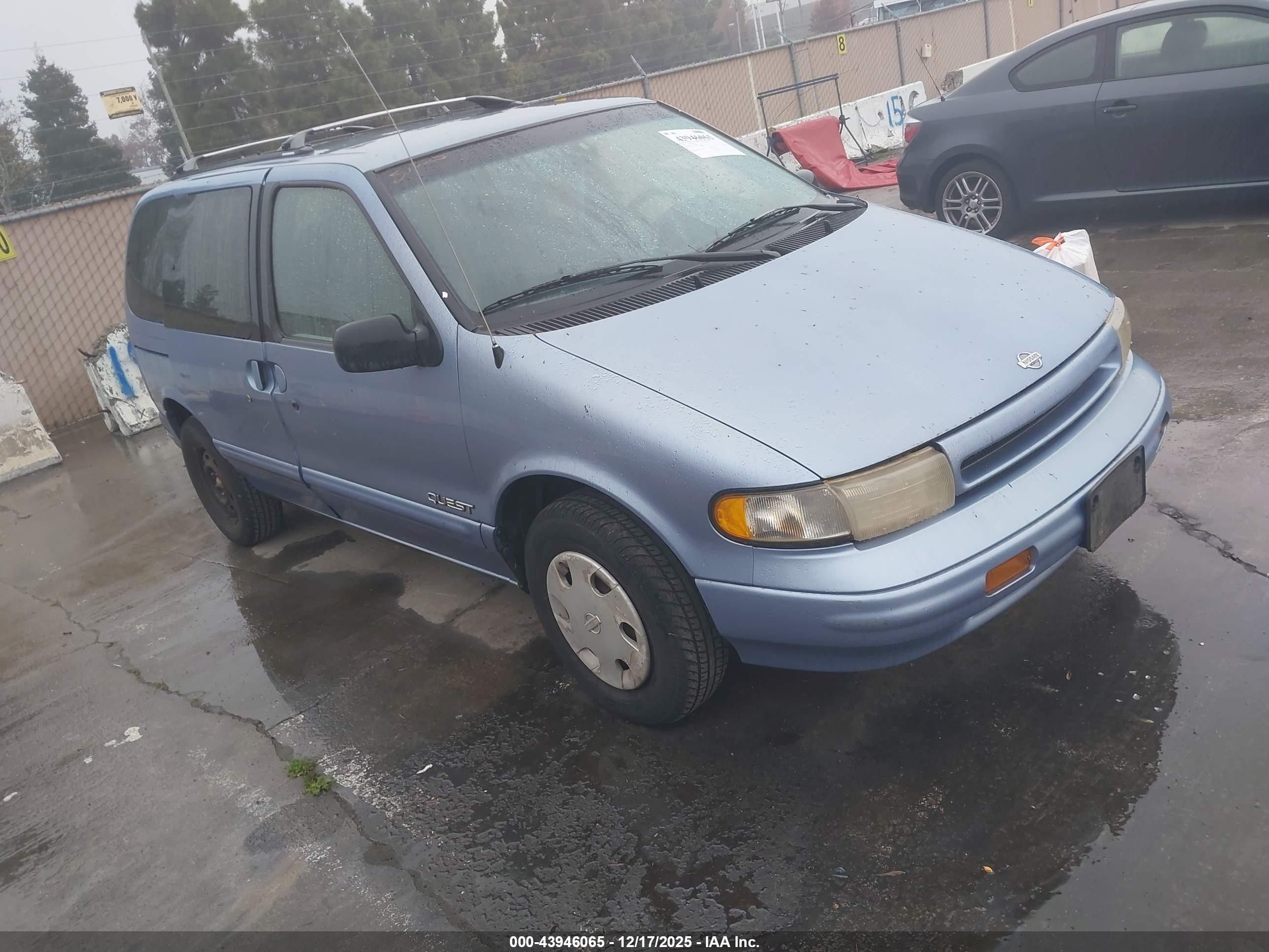 1995 Nissan Quest Xe/gxe Light Blue vin: 4N2DN11W2SD836980