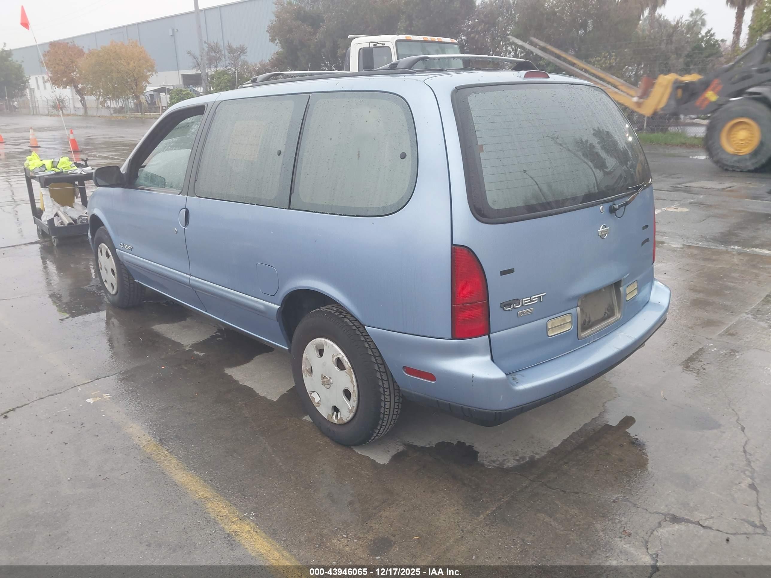 1995 Nissan Quest Xe/gxe Light Blue vin: 4N2DN11W2SD836980