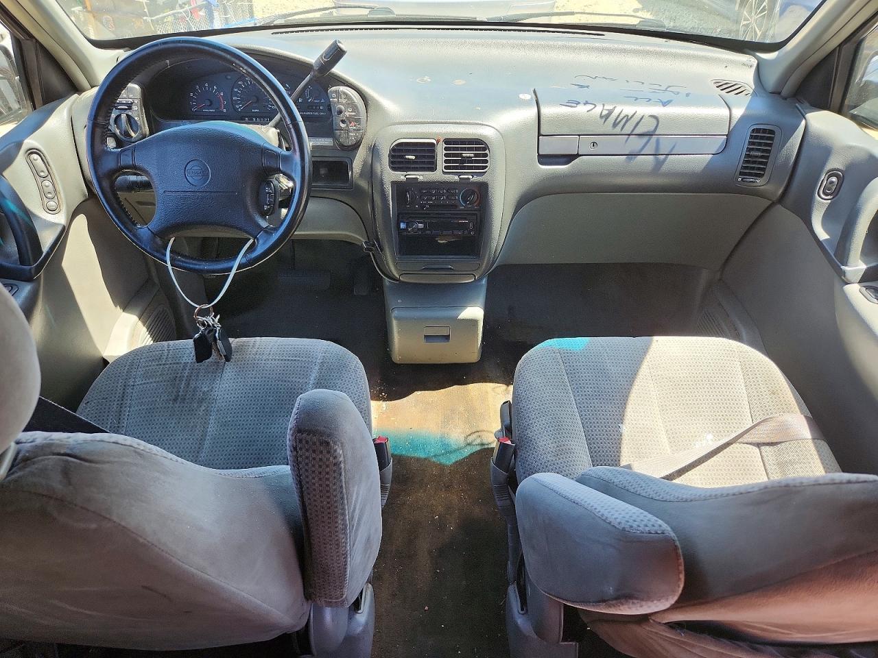 1995 Nissan Quest Xe Blue vin: 4N2DN11W3SD867770