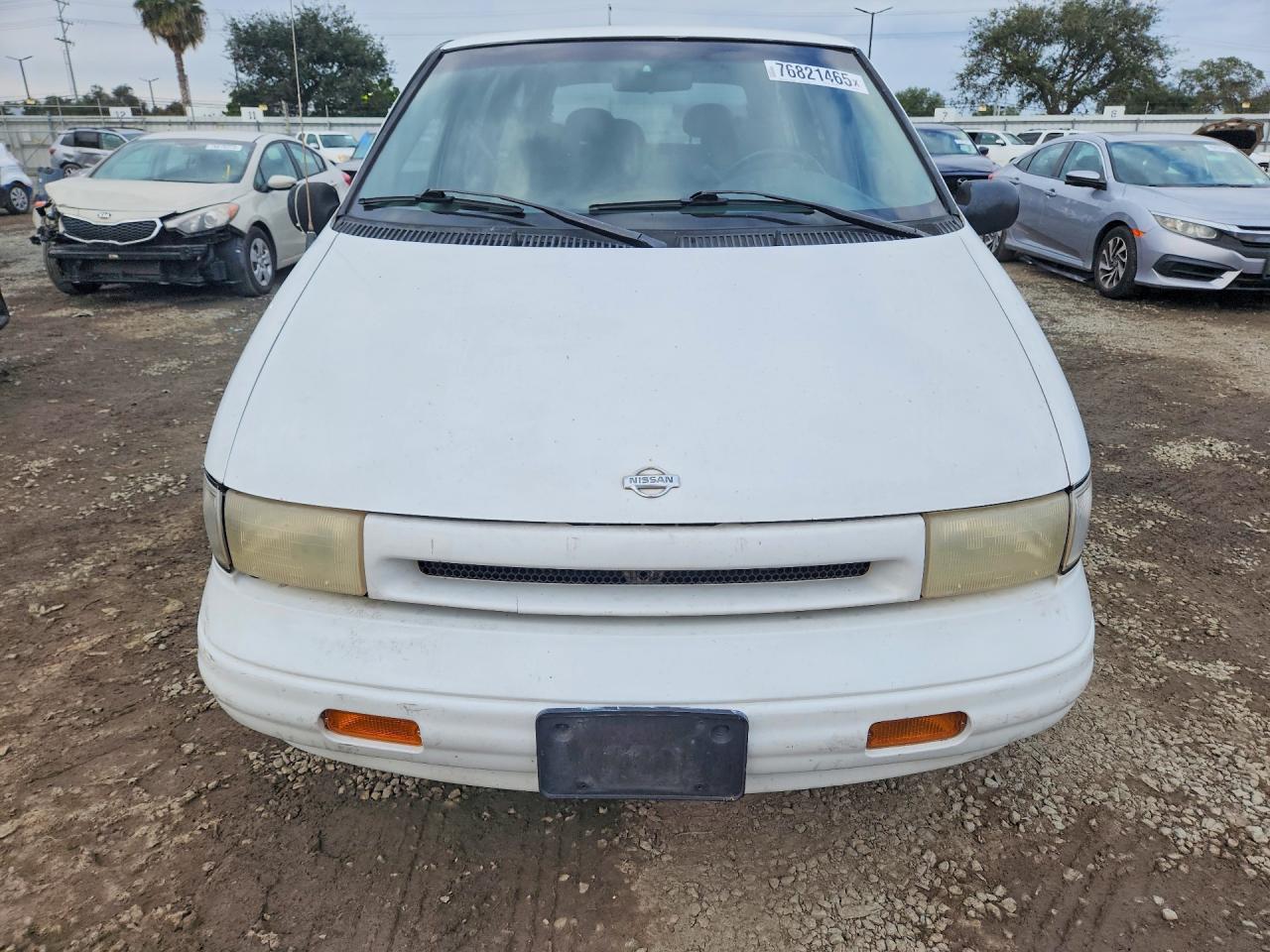 1995 Nissan Quest Xe White vin: 4N2DN11W4SD863534