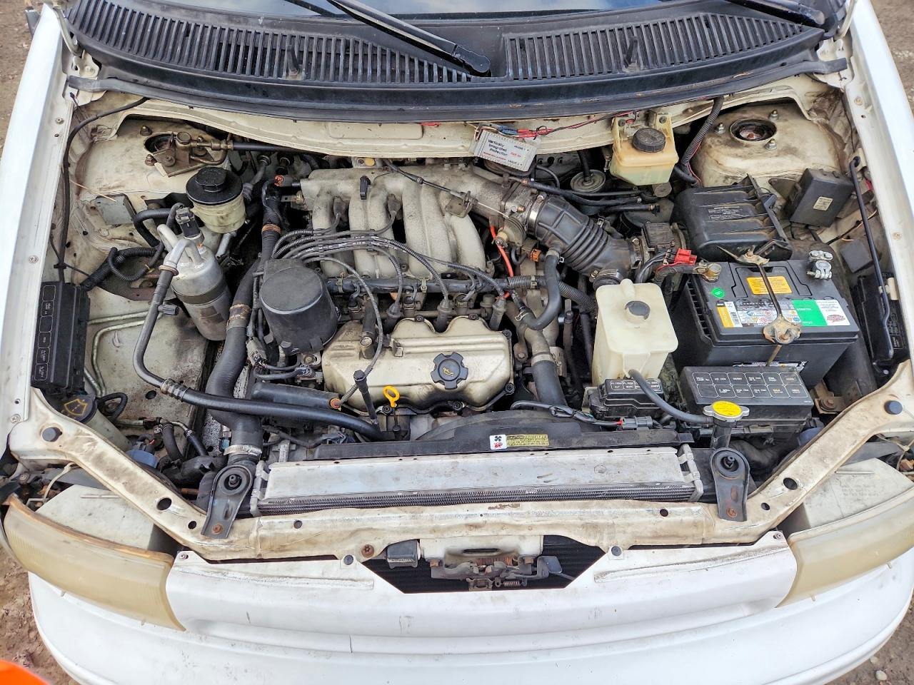1995 Nissan Quest Xe White vin: 4N2DN11W4SD863534