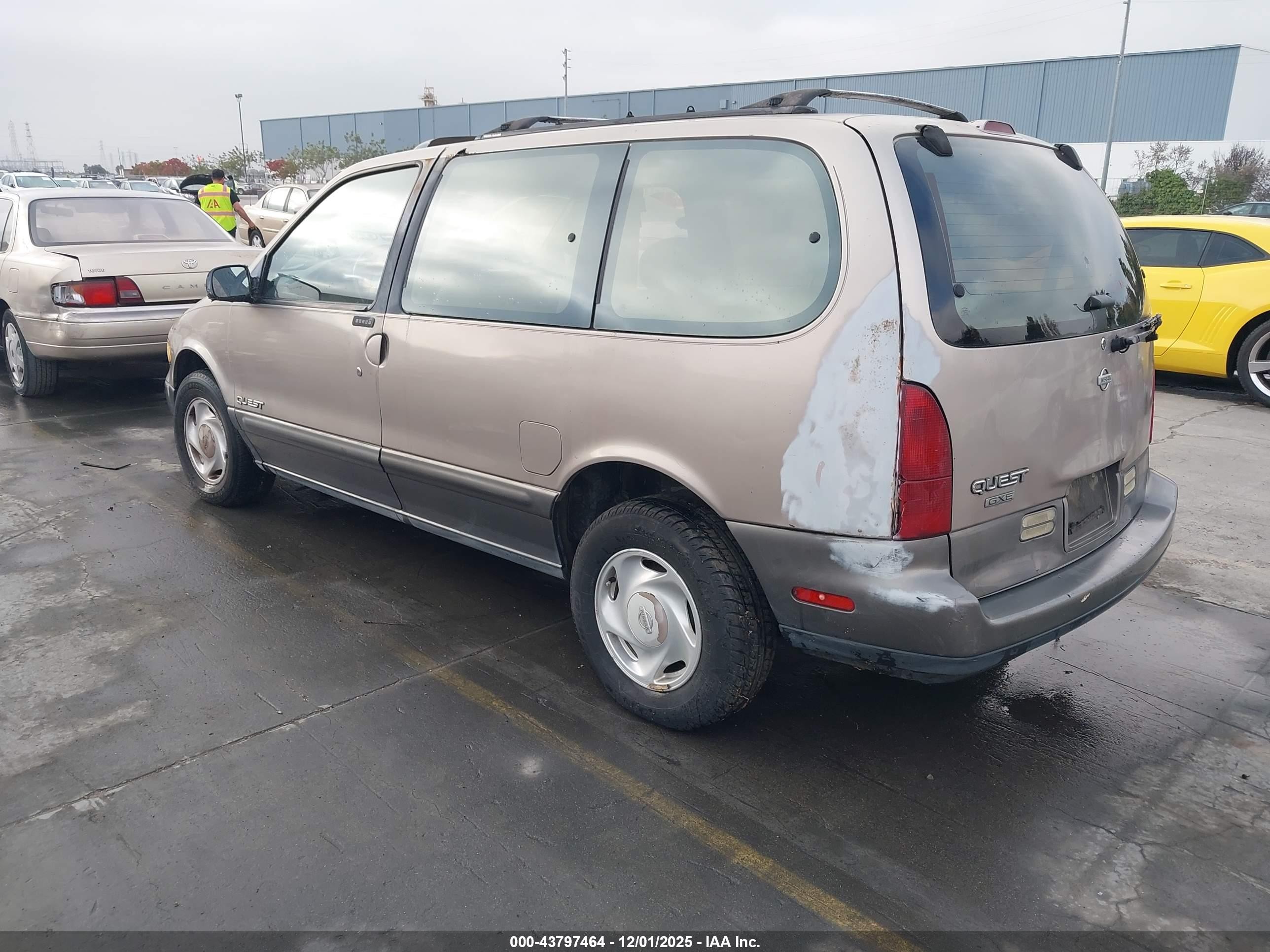 1995 Nissan Quest Xe/gxe Brown vin: 4N2DN11W6SD829191