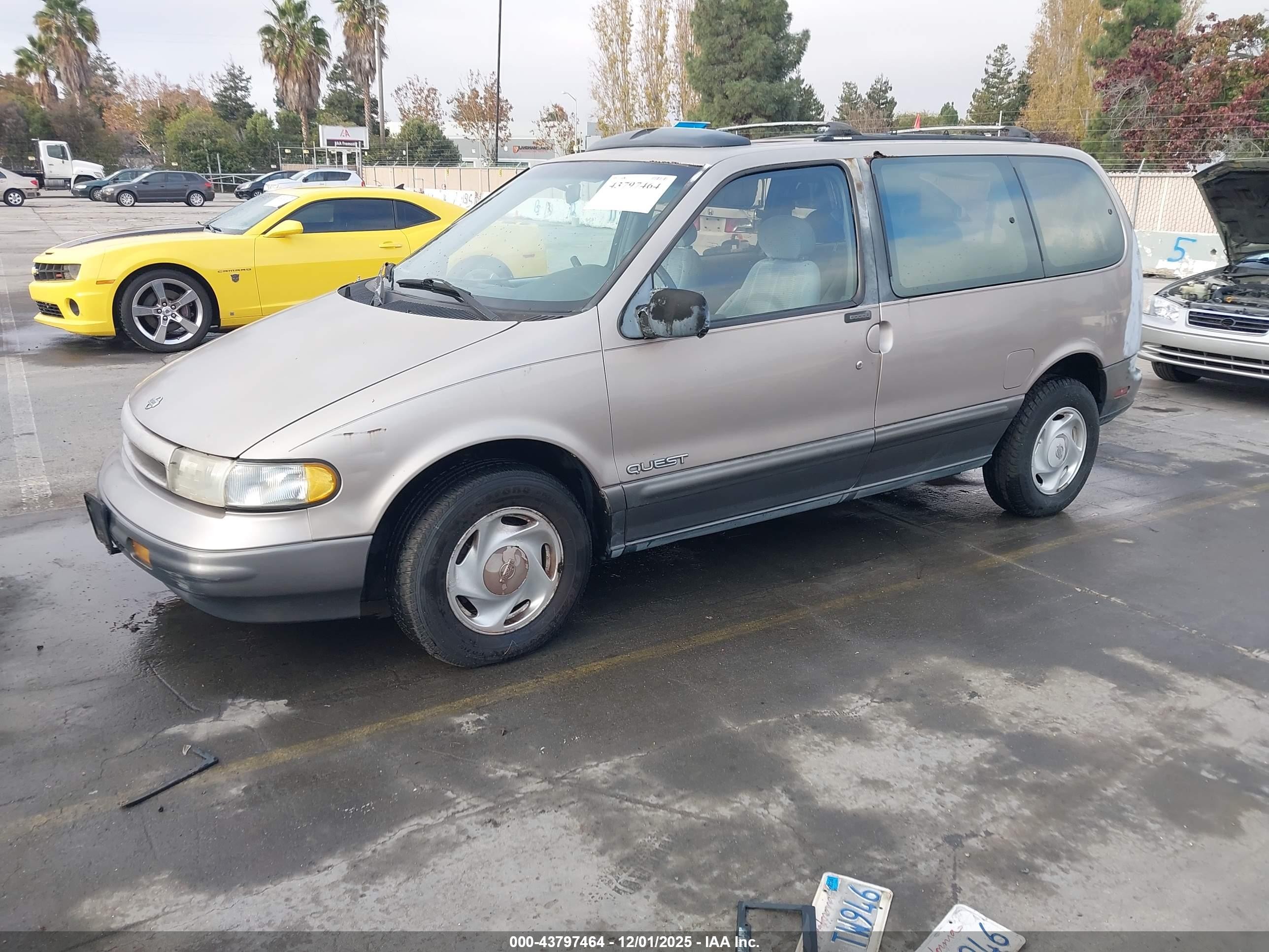 1995 Nissan Quest Xe/gxe Brown vin: 4N2DN11W6SD829191