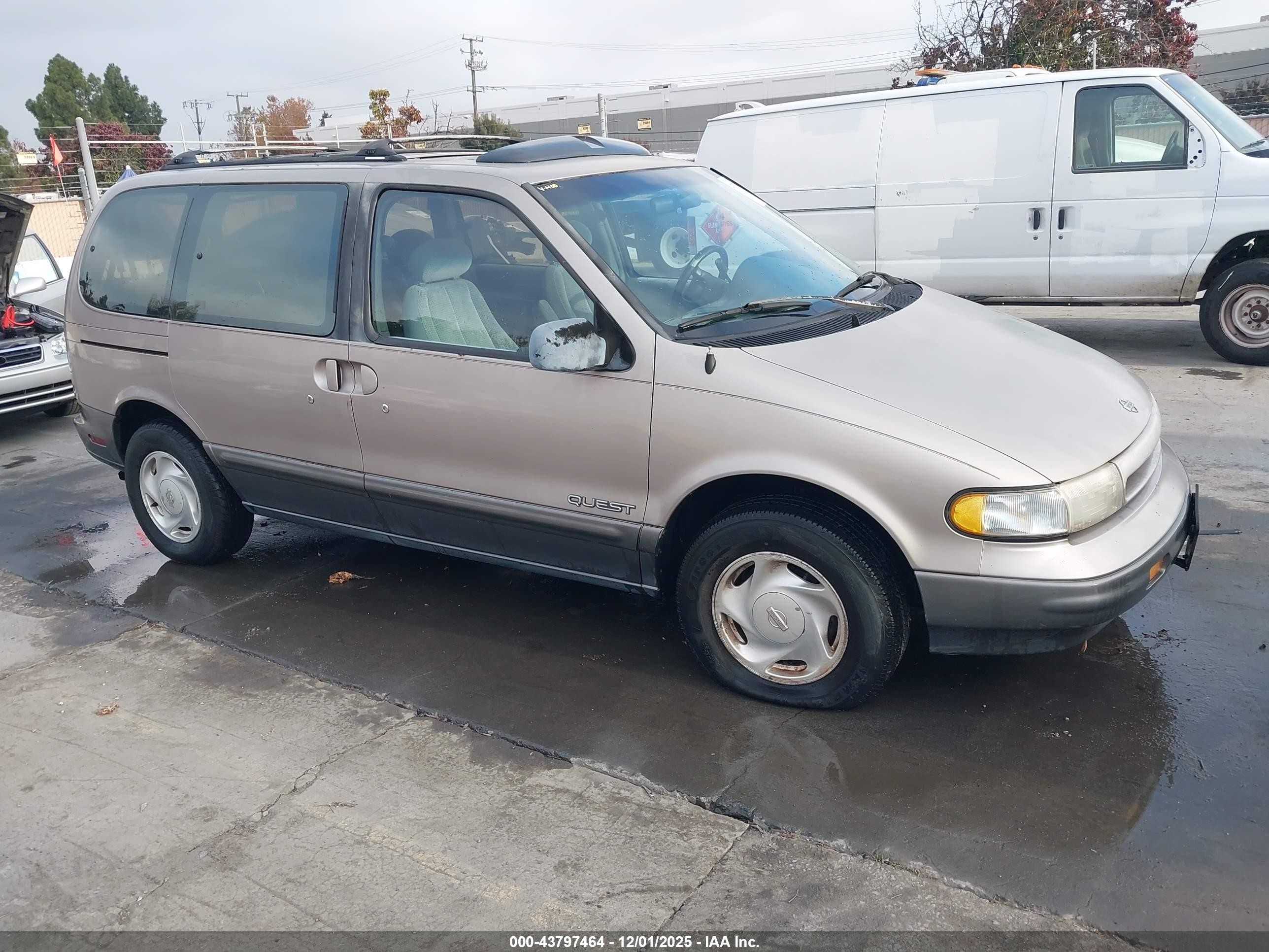 1995 Nissan Quest Xe/gxe Brown vin: 4N2DN11W6SD829191