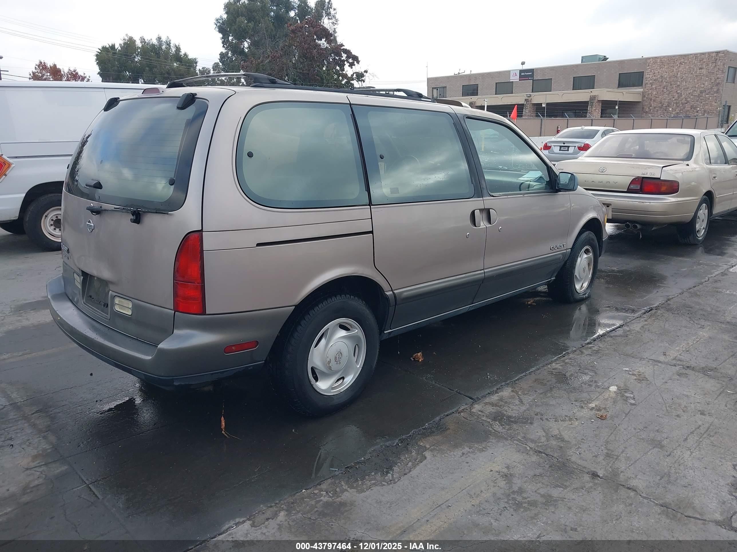 1995 Nissan Quest Xe/gxe Brown vin: 4N2DN11W6SD829191