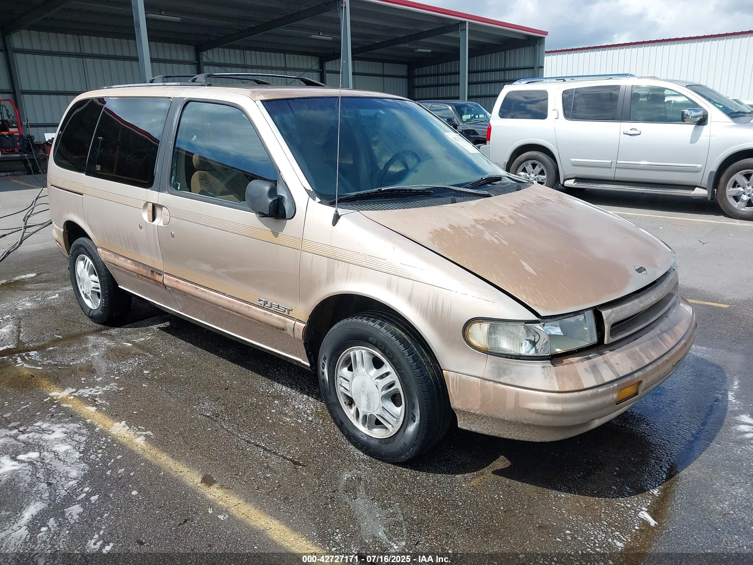 1994 Nissan Quest Xe/gxe Tan vin: 4N2DN11W9RD826084