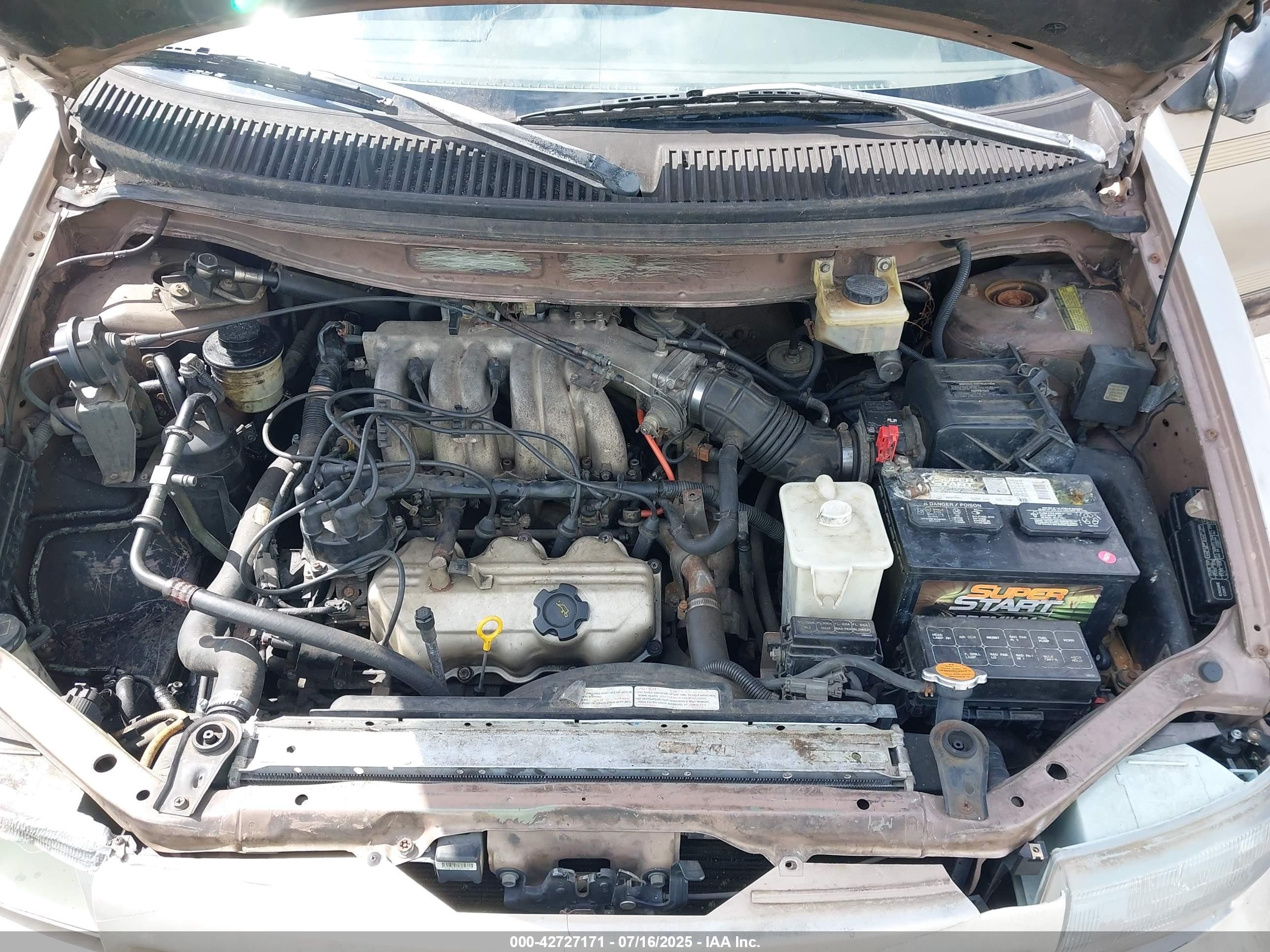 1994 Nissan Quest Xe/gxe Tan vin: 4N2DN11W9RD826084