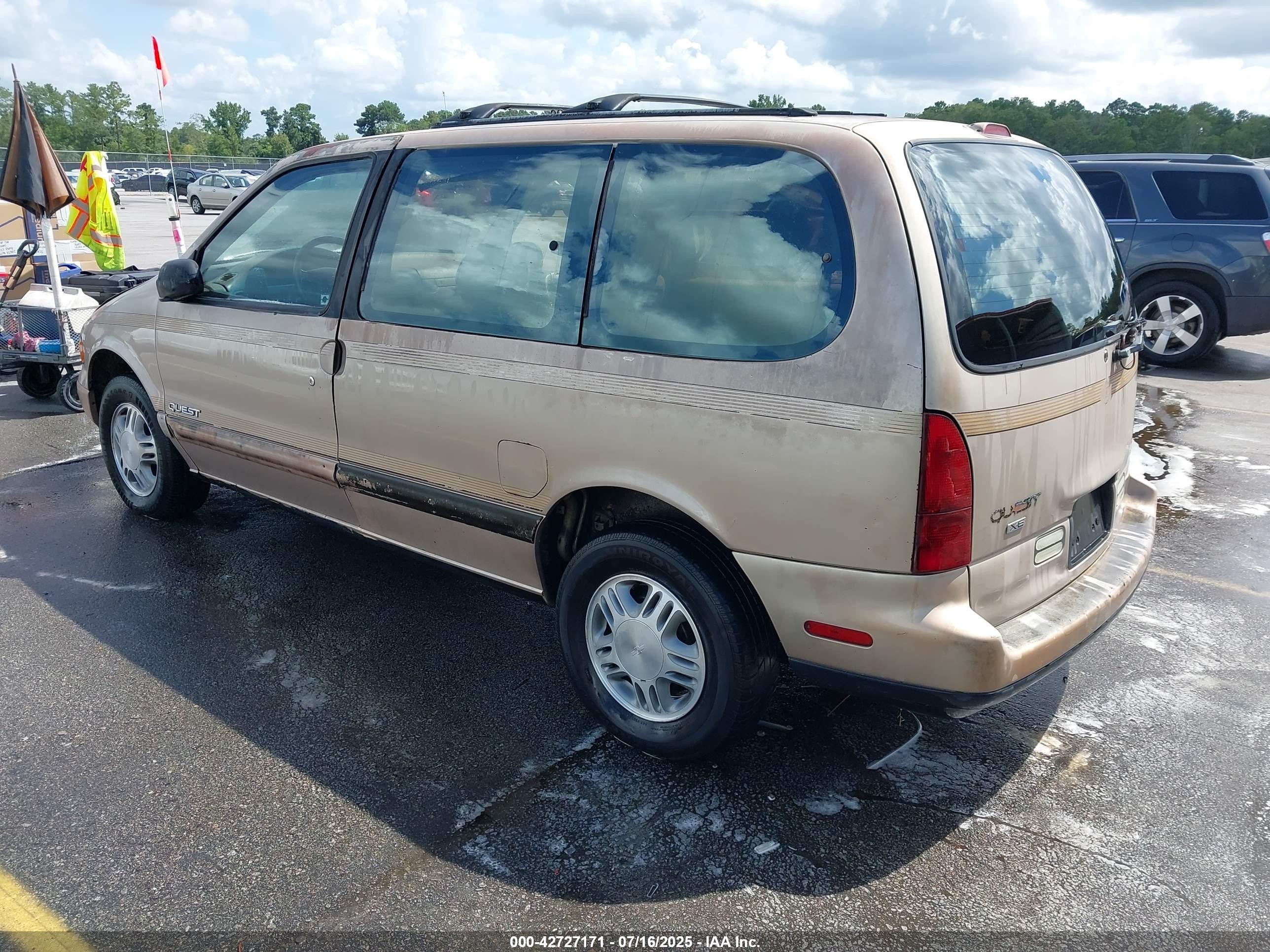 1994 Nissan Quest Xe/gxe Tan vin: 4N2DN11W9RD826084