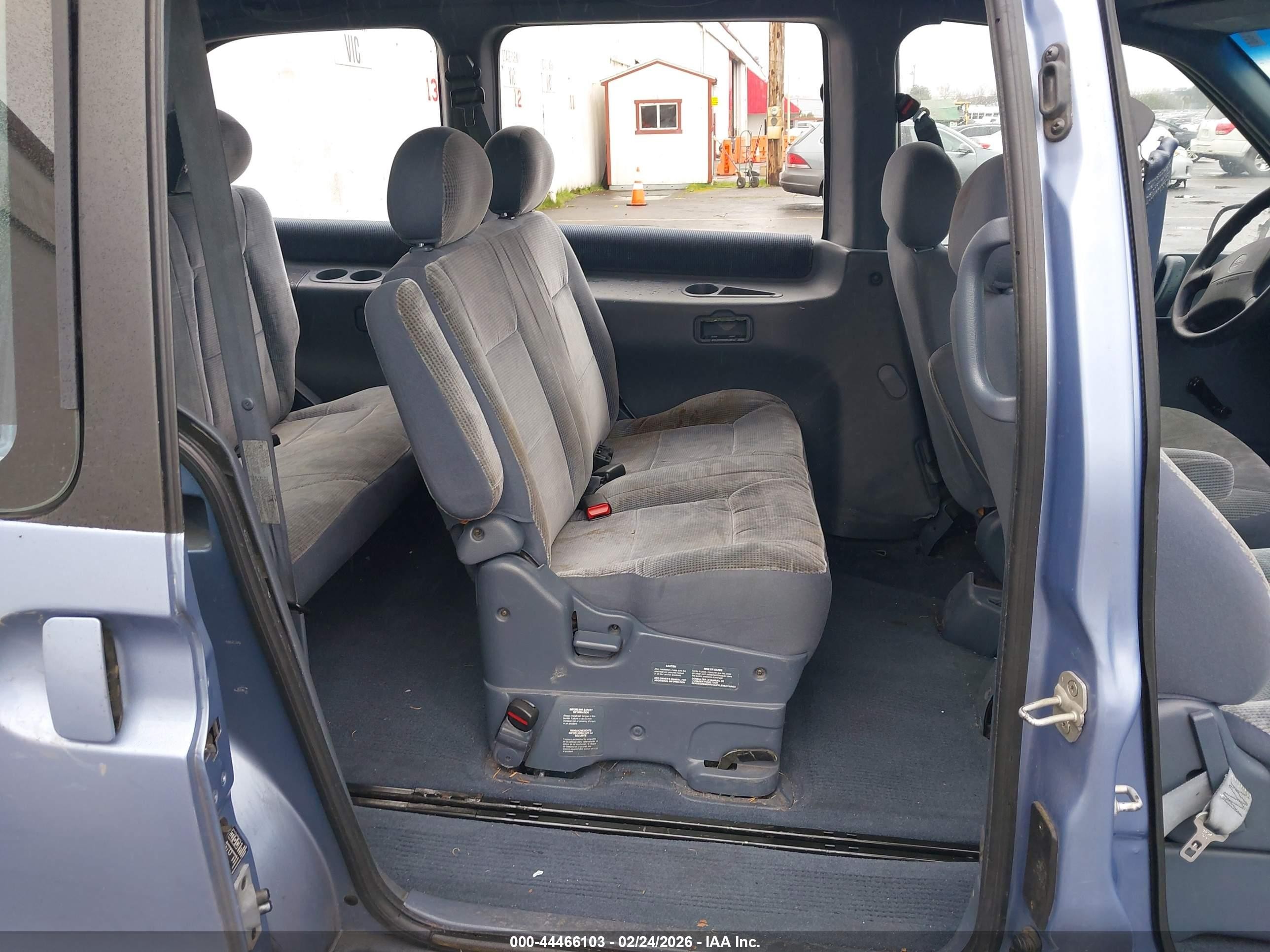 1995 Nissan Quest Xe/gxe Light Blue vin: 4N2DN11W9SD830190