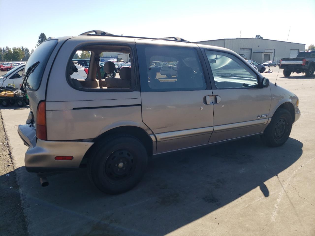 1995 Nissan Quest Xe Tan vin: 4N2DN11WXSD810322