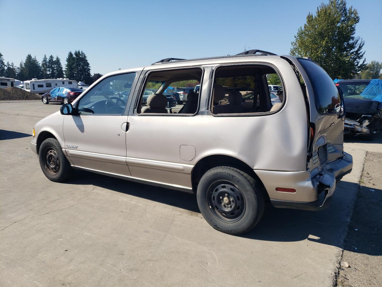 1995 Nissan Quest Xe Tan vin: 4N2DN11WXSD810322
