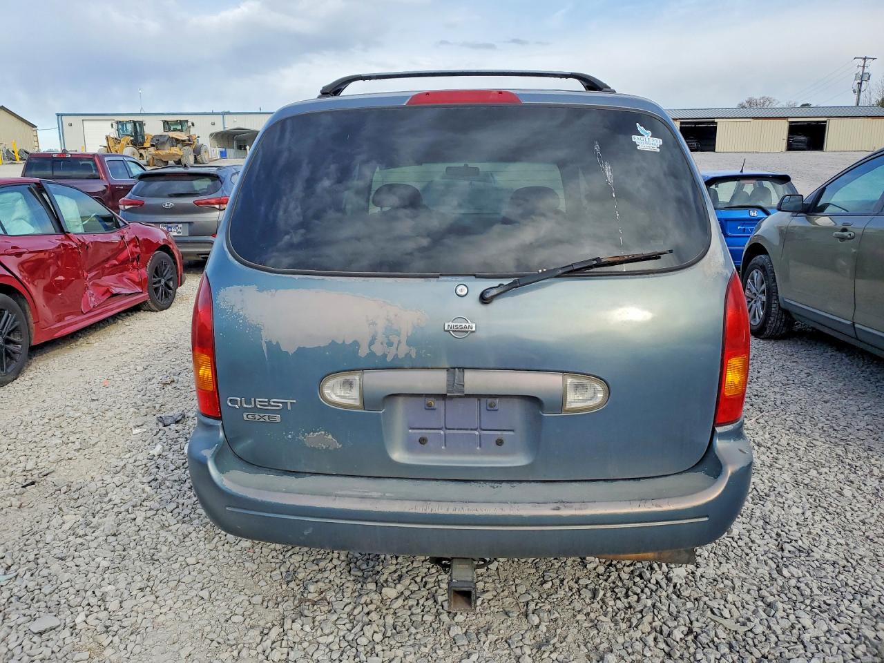 1999 Nissan Quest Gxe Blue vin: 4N2XN11T1XD814690