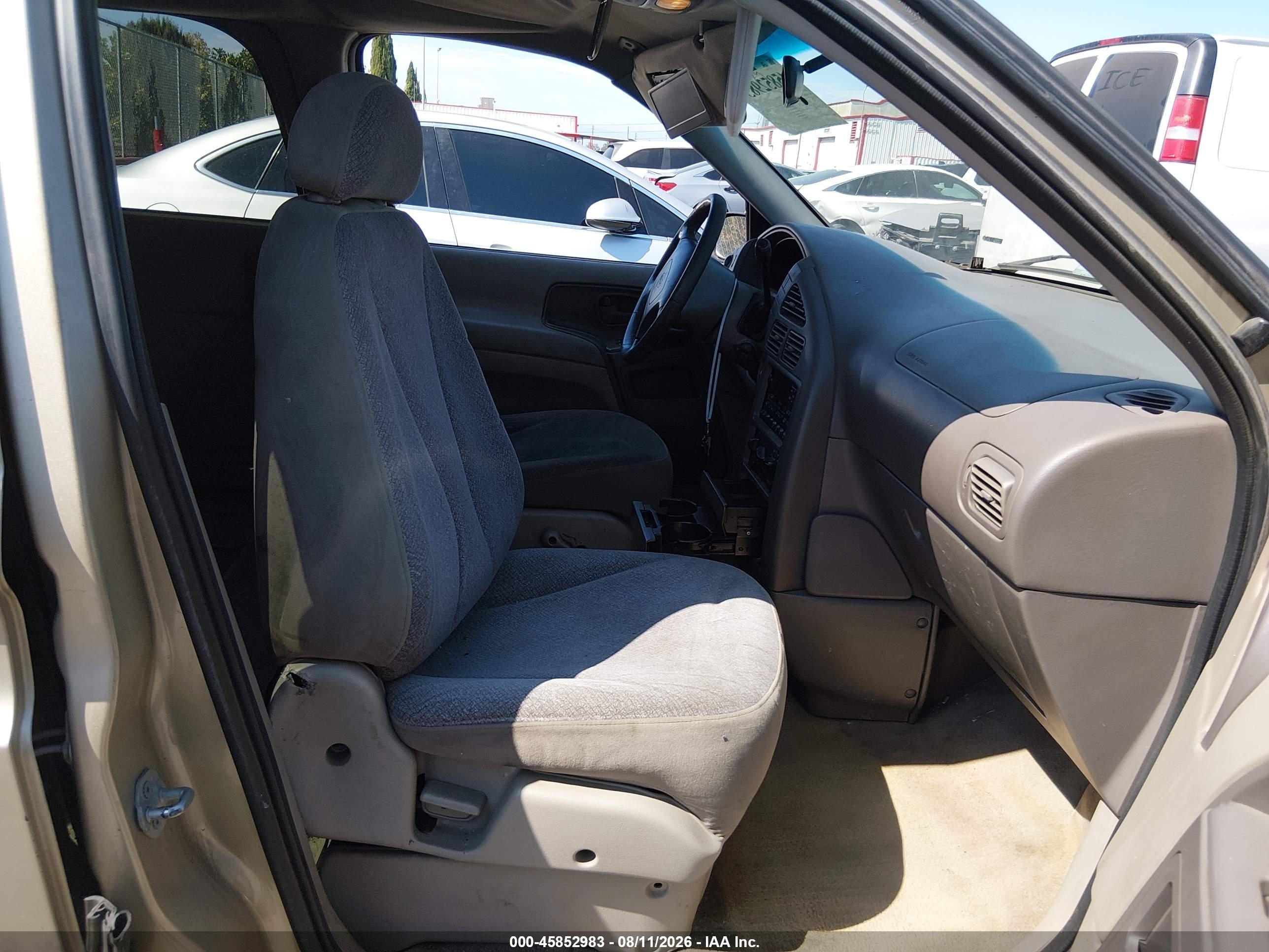 1999 Nissan Quest Gle/gxe/se Gold vin: 4N2XN11T2XD828419