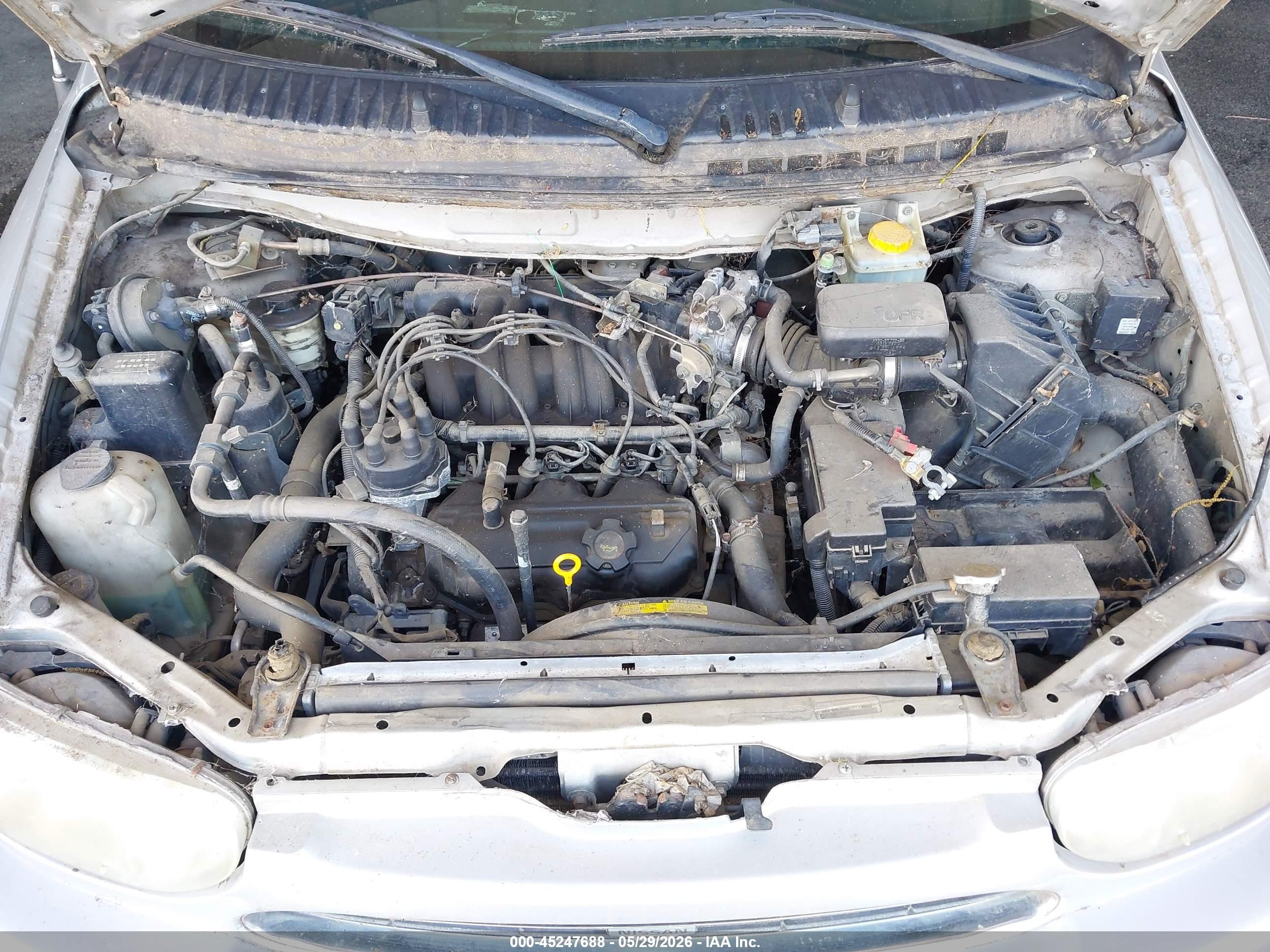 1999 Nissan Quest Gle/gxe/se Silver vin: 4N2XN11T3XD825299