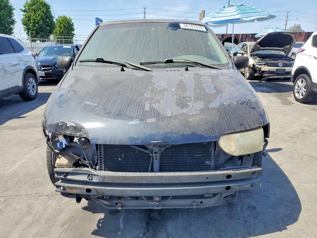 2000 Nissan Quest Gxe Blue vin: 4N2XN11T3YD804325