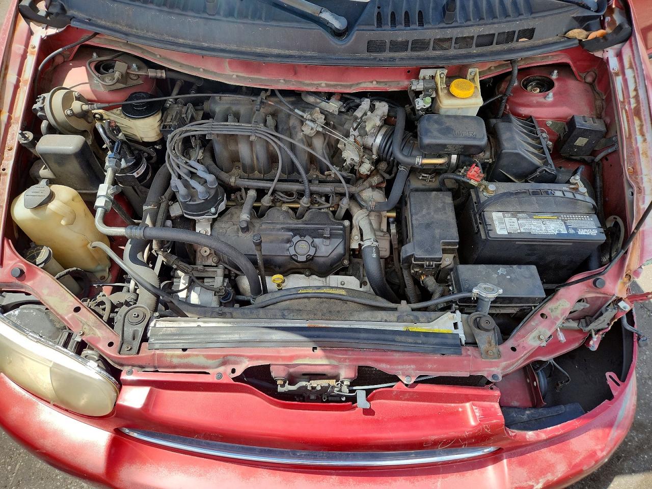 2000 Nissan Quest Gxe Red vin: 4N2XN11T3YD827233