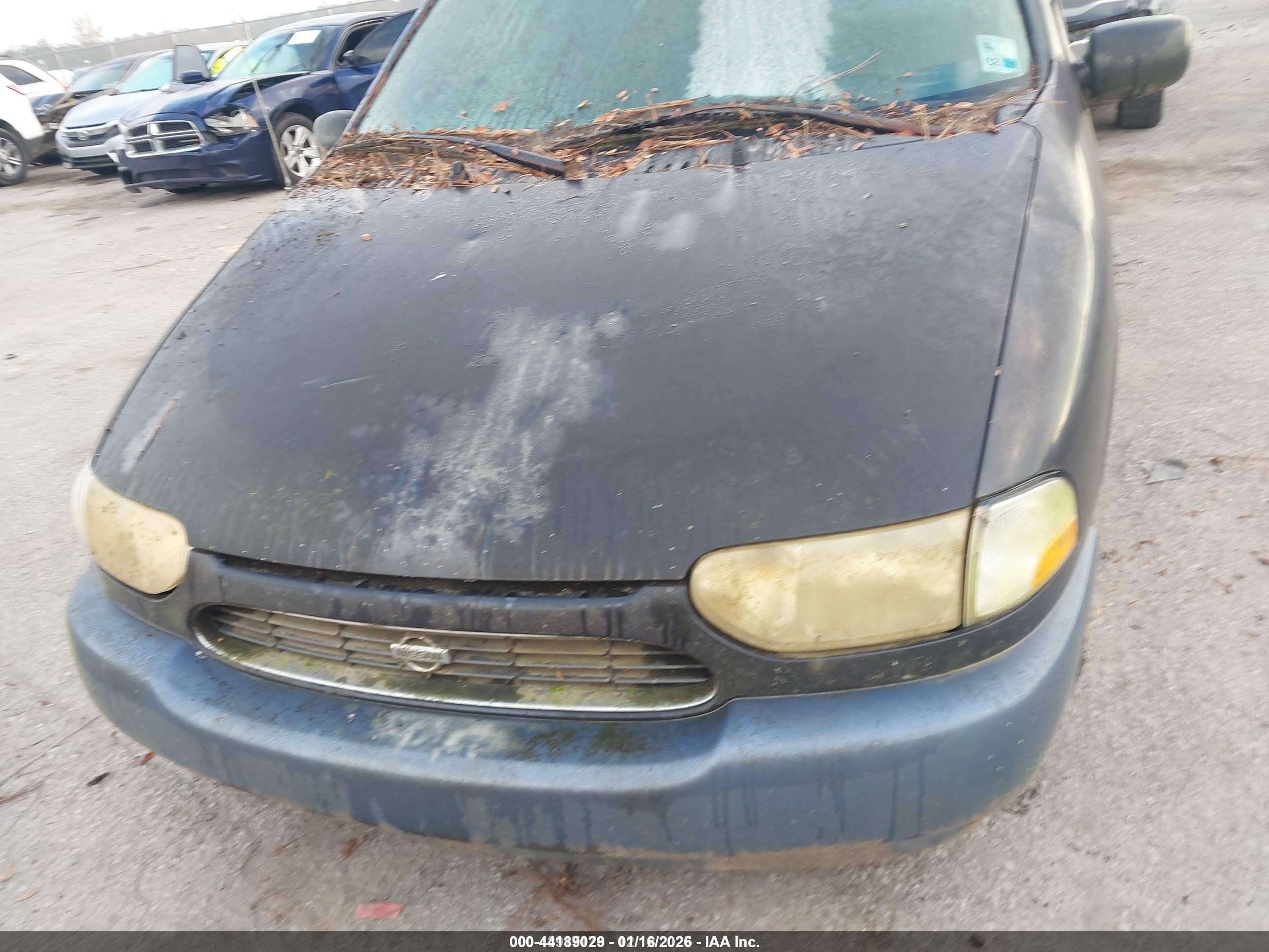 1999 Nissan Quest Gle/gxe/se Blue vin: 4N2XN11T7XD810448