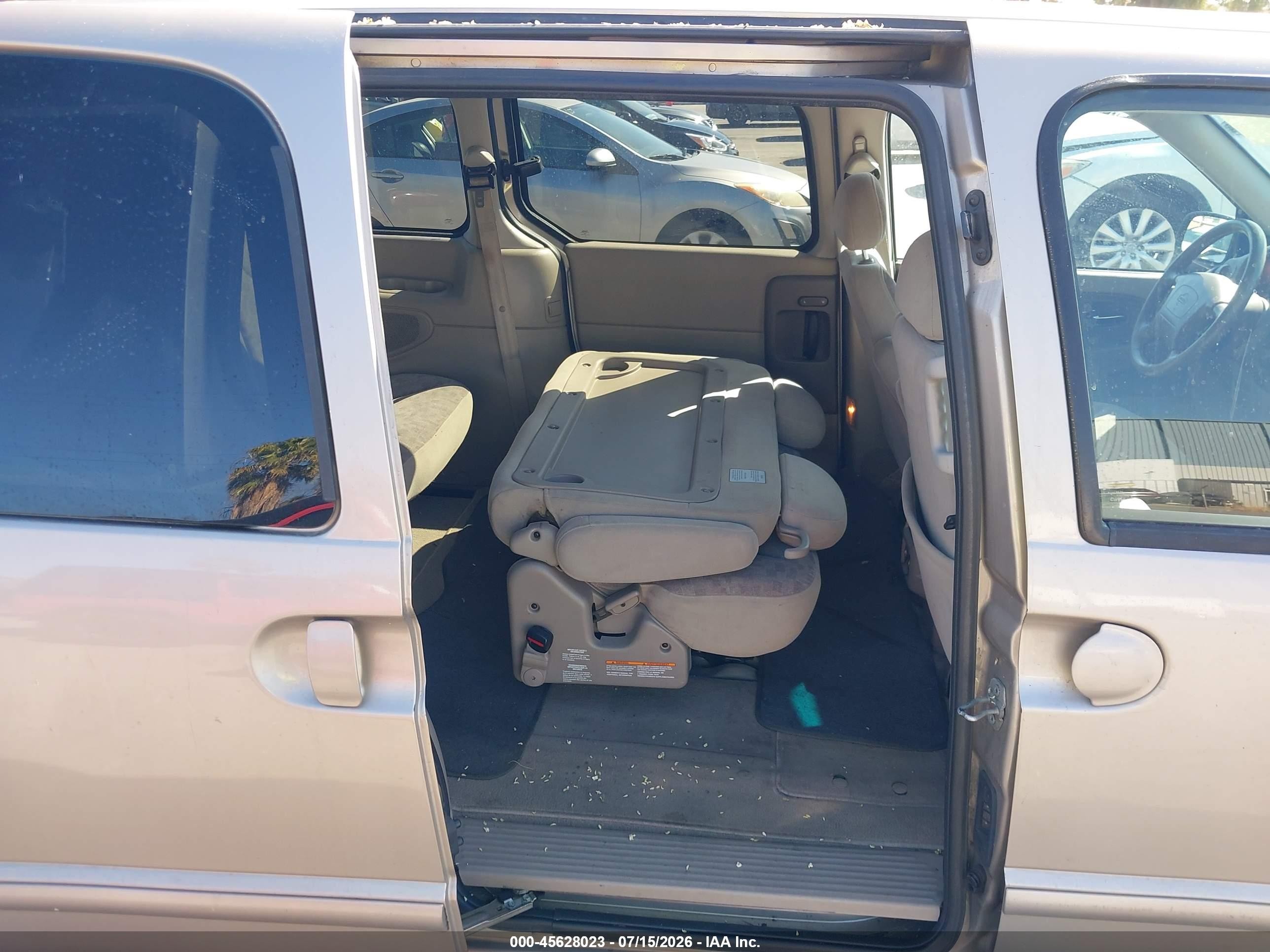 2001 Nissan Quest Gxe Brown vin: 4N2ZN15T01D819857
