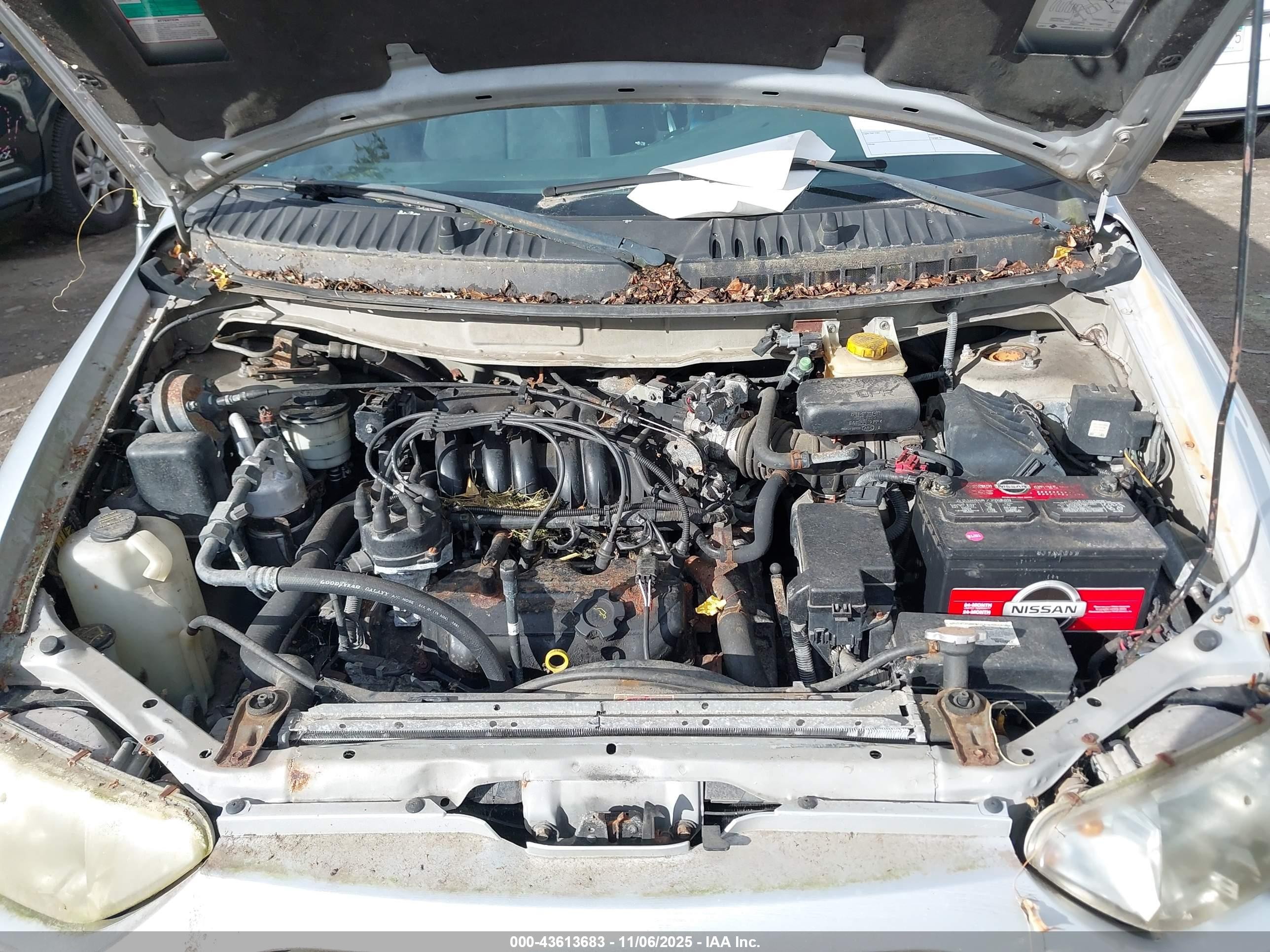2002 Nissan Quest Gxe Gray vin: 4N2ZN15T12D820193