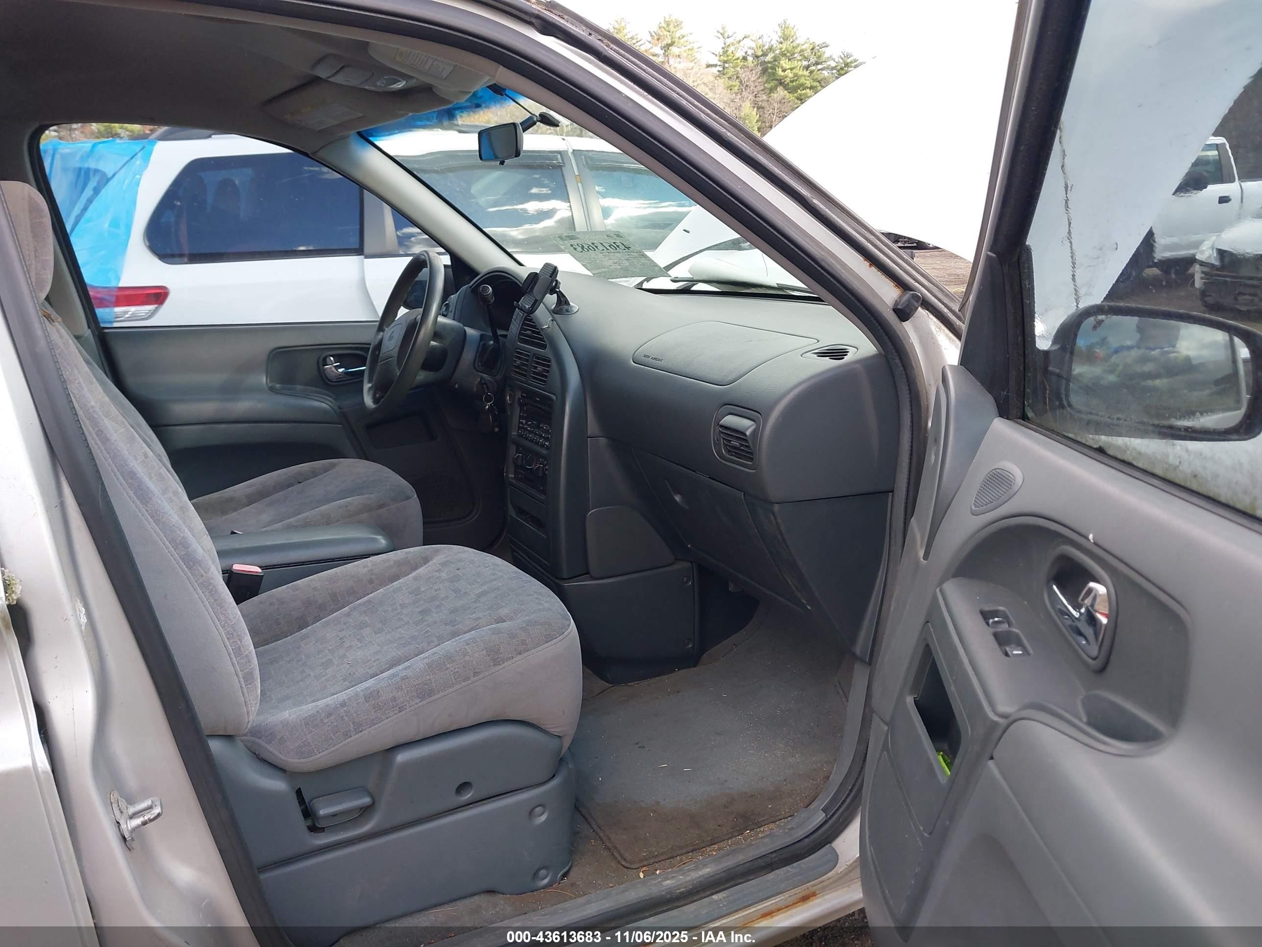 2002 Nissan Quest Gxe Gray vin: 4N2ZN15T12D820193