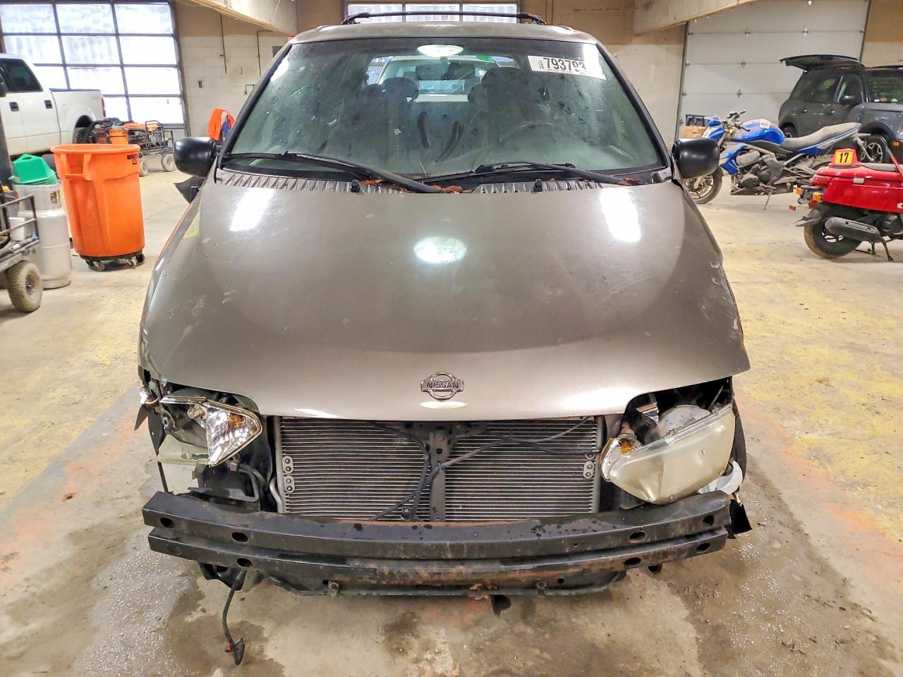 2001 Nissan Quest Gxe Tan vin: 4N2ZN15T21D816412