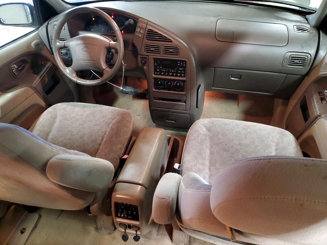 2001 Nissan Quest Gxe Tan vin: 4N2ZN15T21D816412