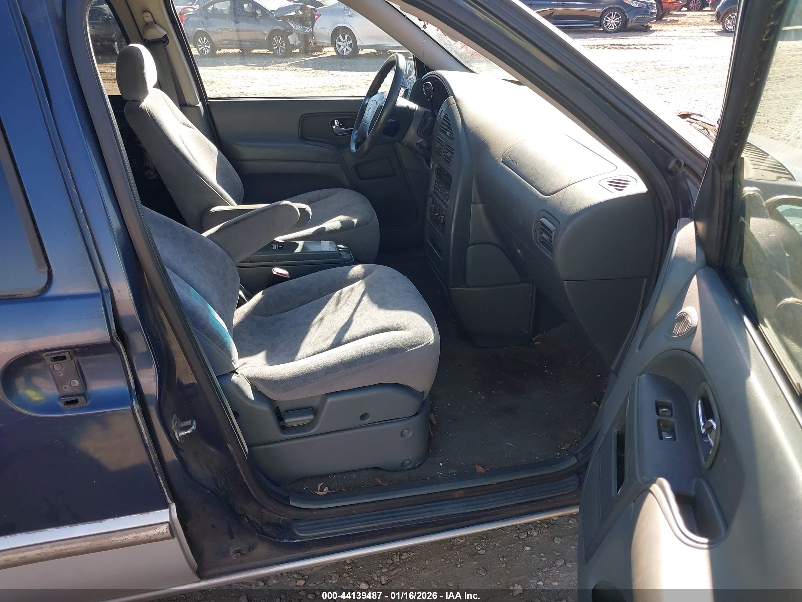 2002 Nissan Quest Gxe Blue vin: 4N2ZN15T32D809924